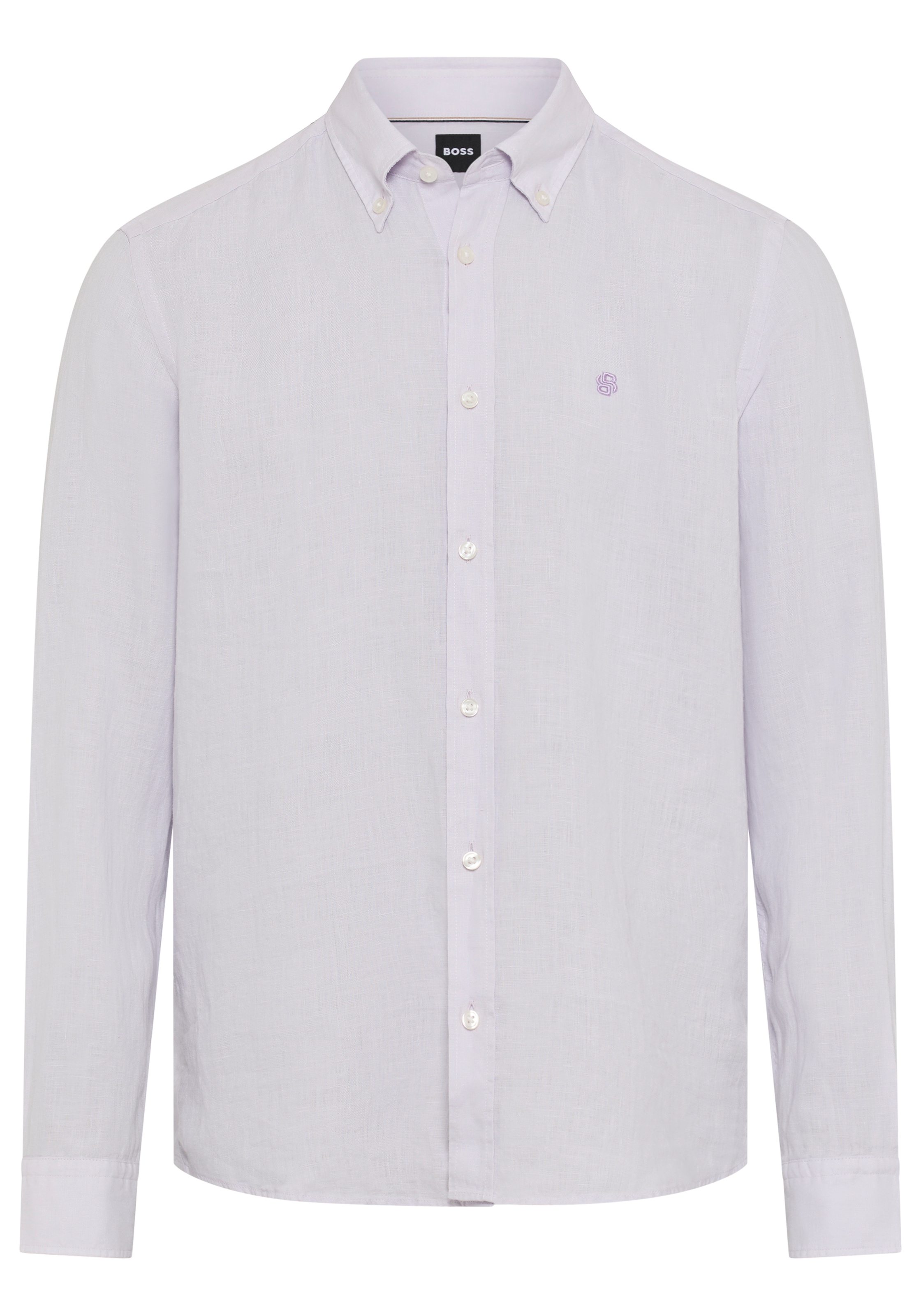 BOSS Leinenhemd "LIAM" 100% Leinen mit Button-Down-Kragen, regular fit