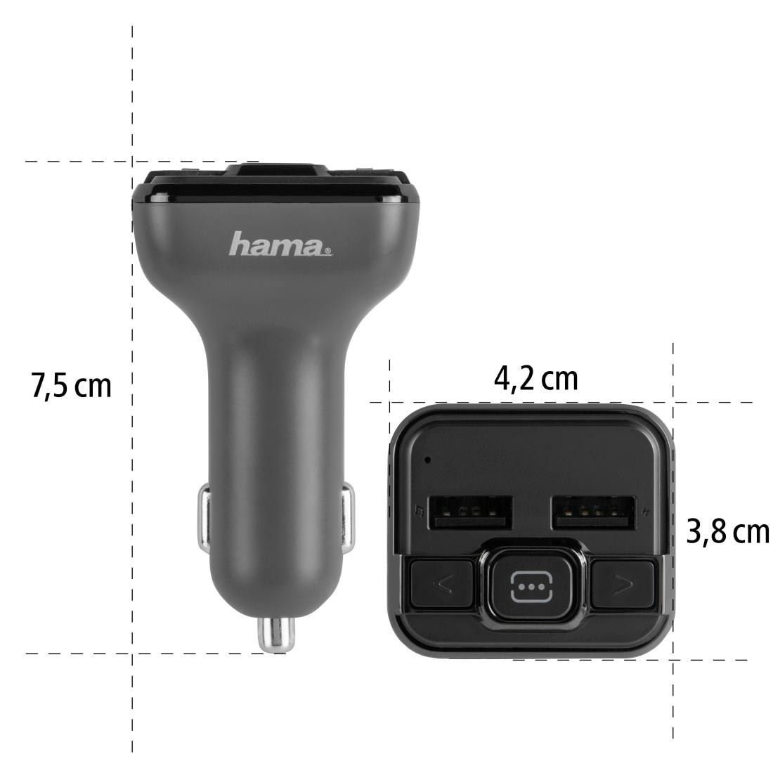 Hama Bluetooth-Adapter »FM-Transmitter mit Bluetooth®-Funktion Transmitter«