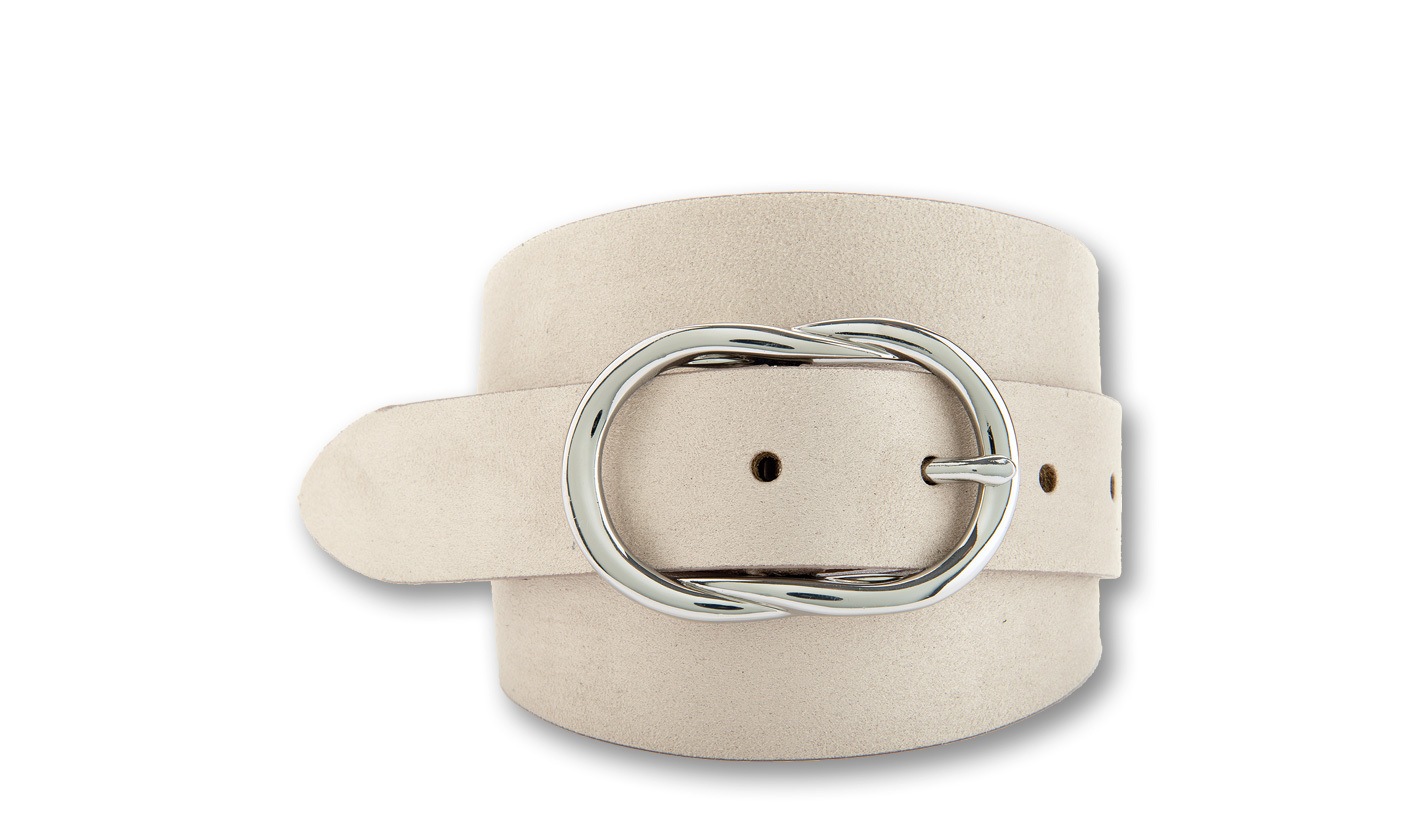 BERND GÖTZ Ledergürtel "Ledergürtel in samtigem Velours mit Designschließe" günstig online kaufen