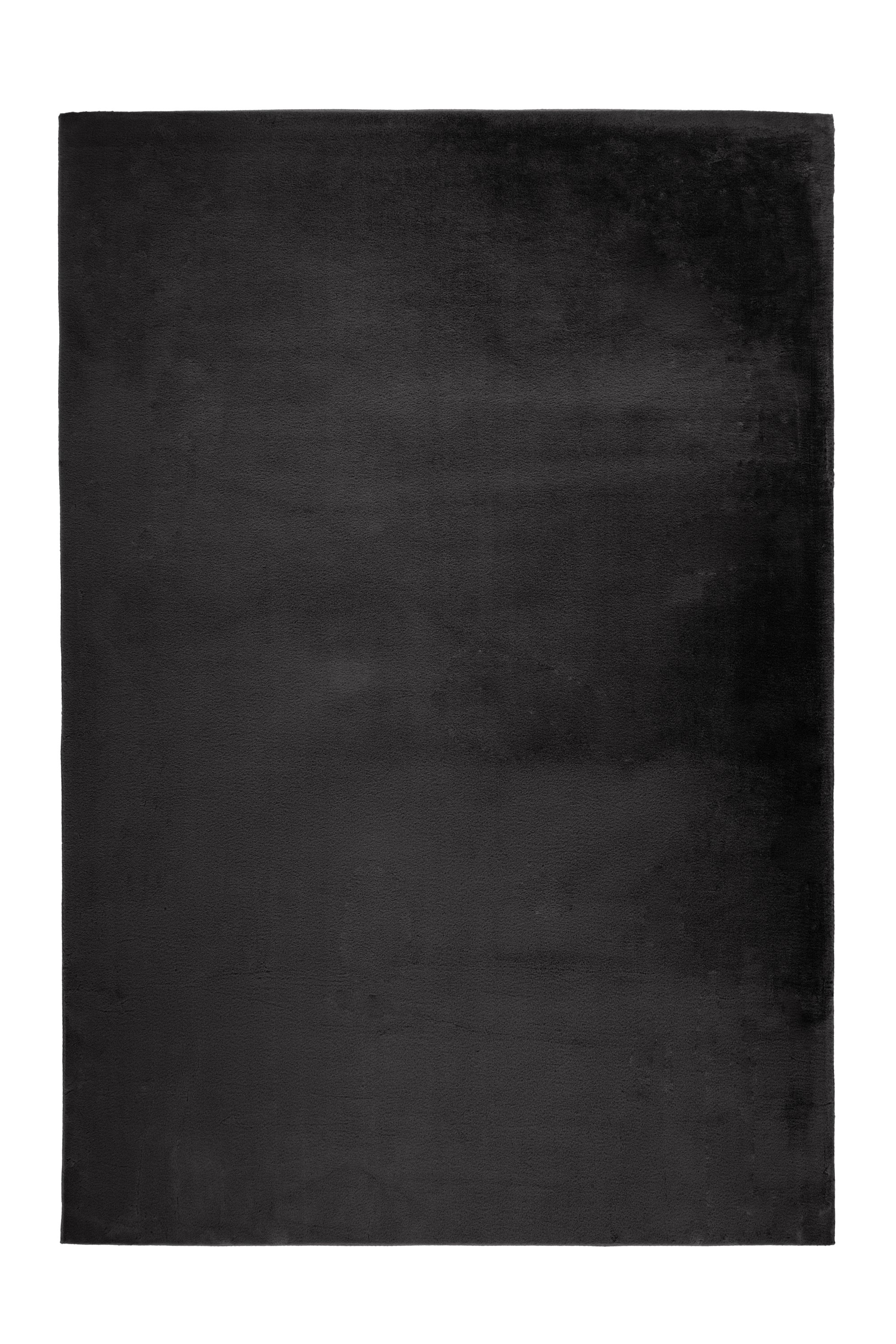 Teppich KAYOOM "Cross 425", graphit, B:80cm H:21mm L:150cm, Polyester, Teppiche, Teppich, dichter weicher Kurzflor, viele Farben, Wohnzimmer