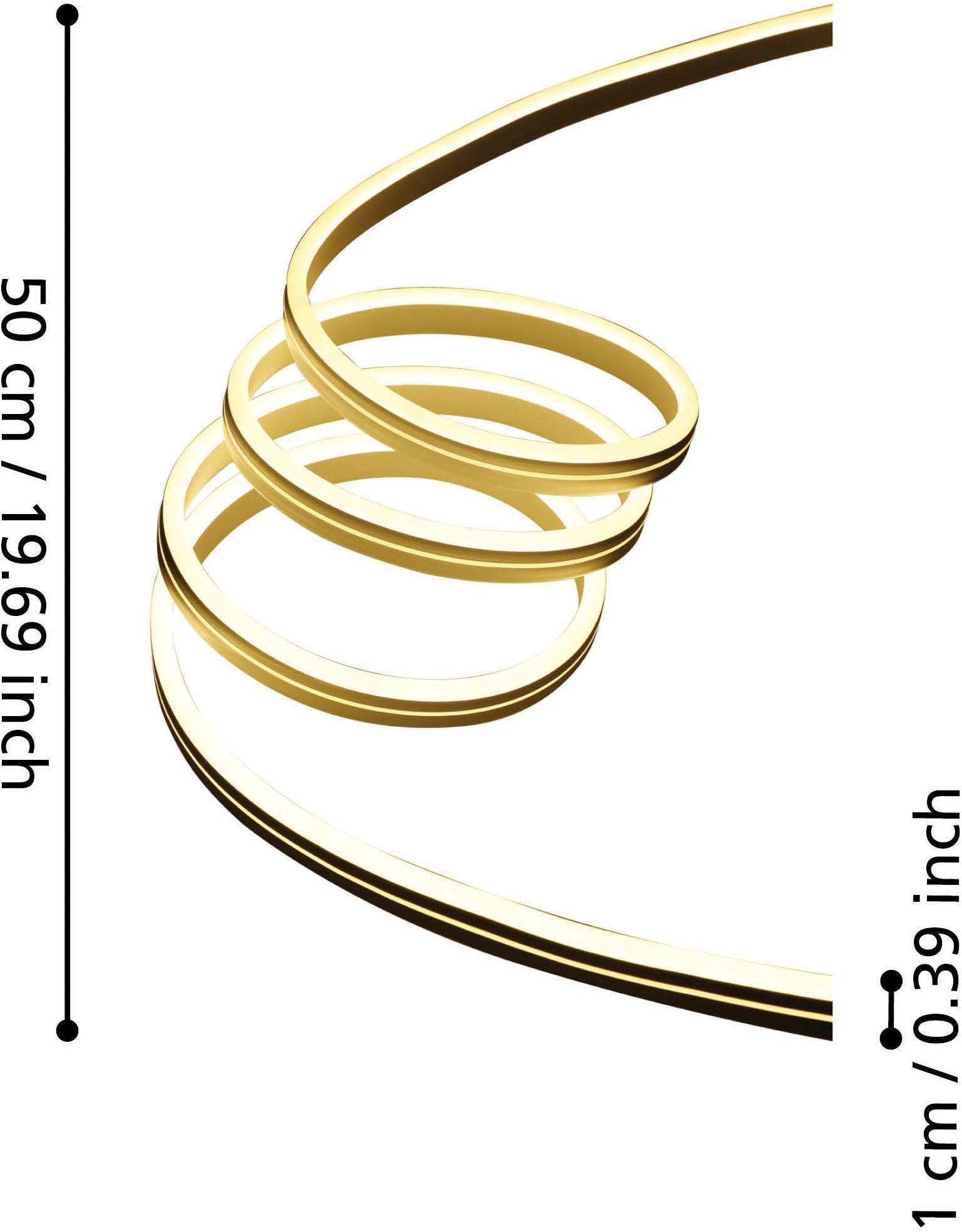 EGLO LED-Streifen »Flatneon-z LED Stripe, ZigBee, LED Streifen, Sprachsteuerung, IP44« 1 Stk.-flammig
