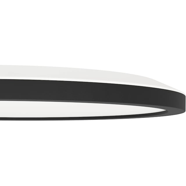 Black Friday EGLO LED-Deckenleuchte »ROVITO-Z« in schwarz aus Kunststoff /  inkl. LED fest integriert - 14,6 Watt, Durchm. ca. 29,5 cm | BAUR
