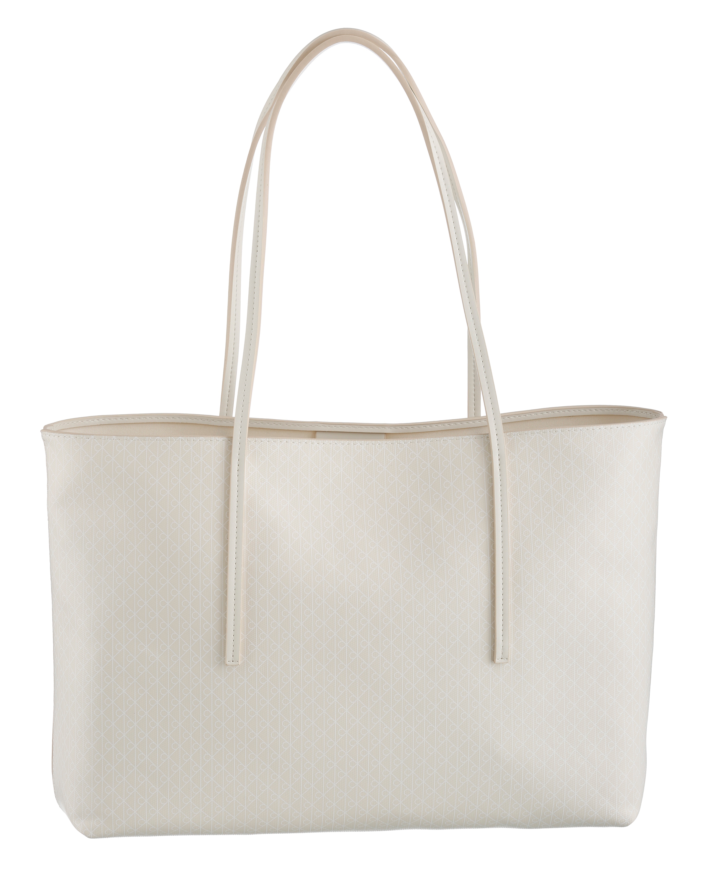 Calvin Klein Henkeltasche »AOP TOTE W/ POUCH ON STRAP« Umhängetasche, Schultertasche, Set, mit Monogramm-Print