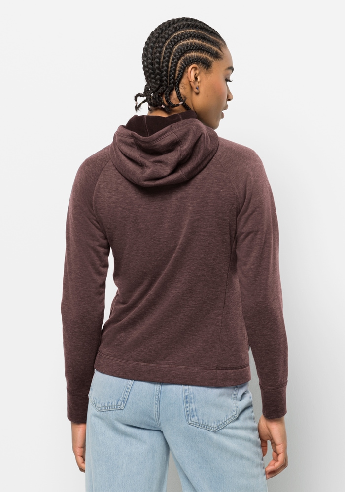 Jack Wolfskin Fleecejacke »WALDSEE HOODED JKT W«, mit Kapuze