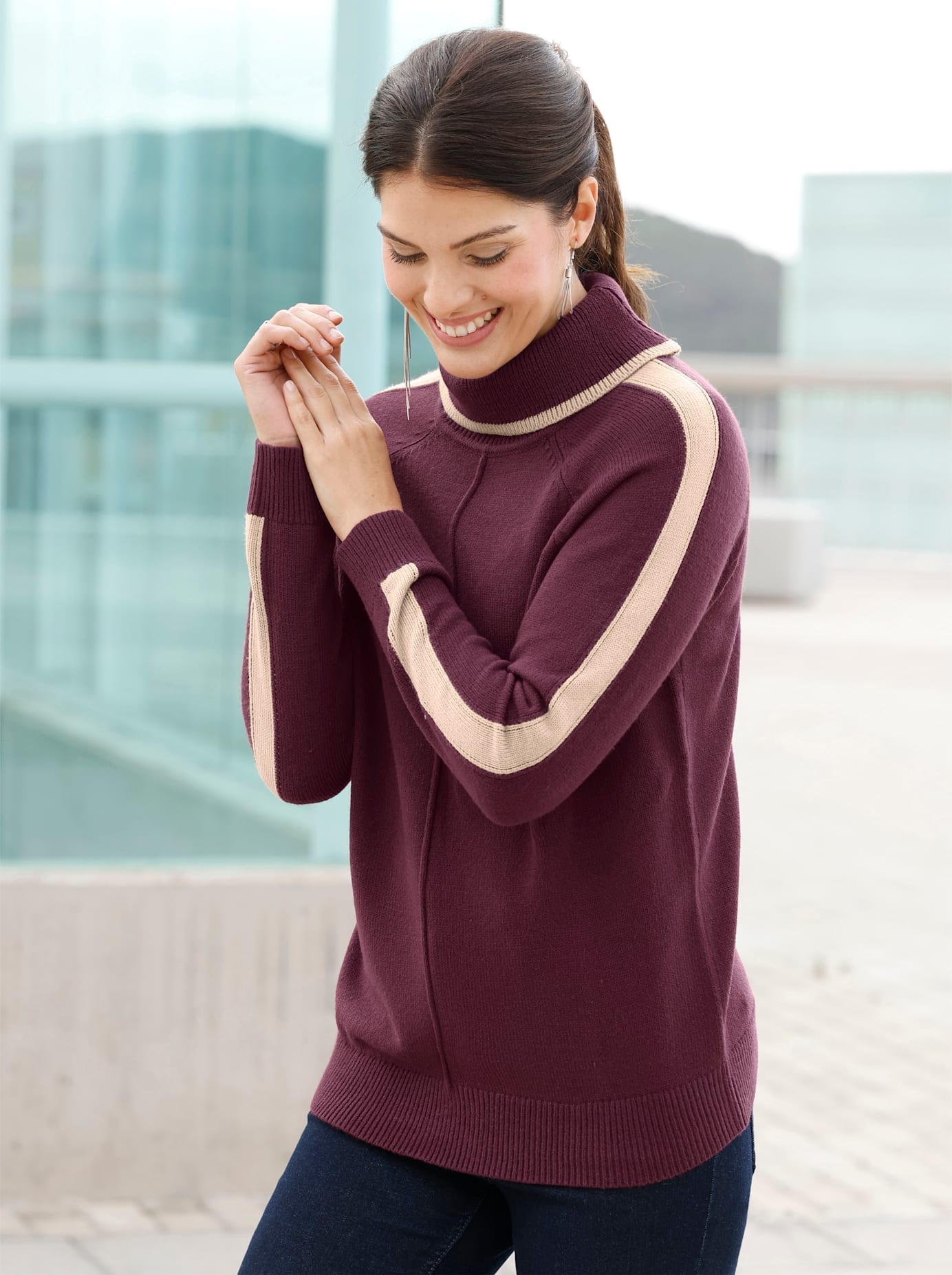 Classic Basics Rollkragenpullover "Rollkragen-Pullover"