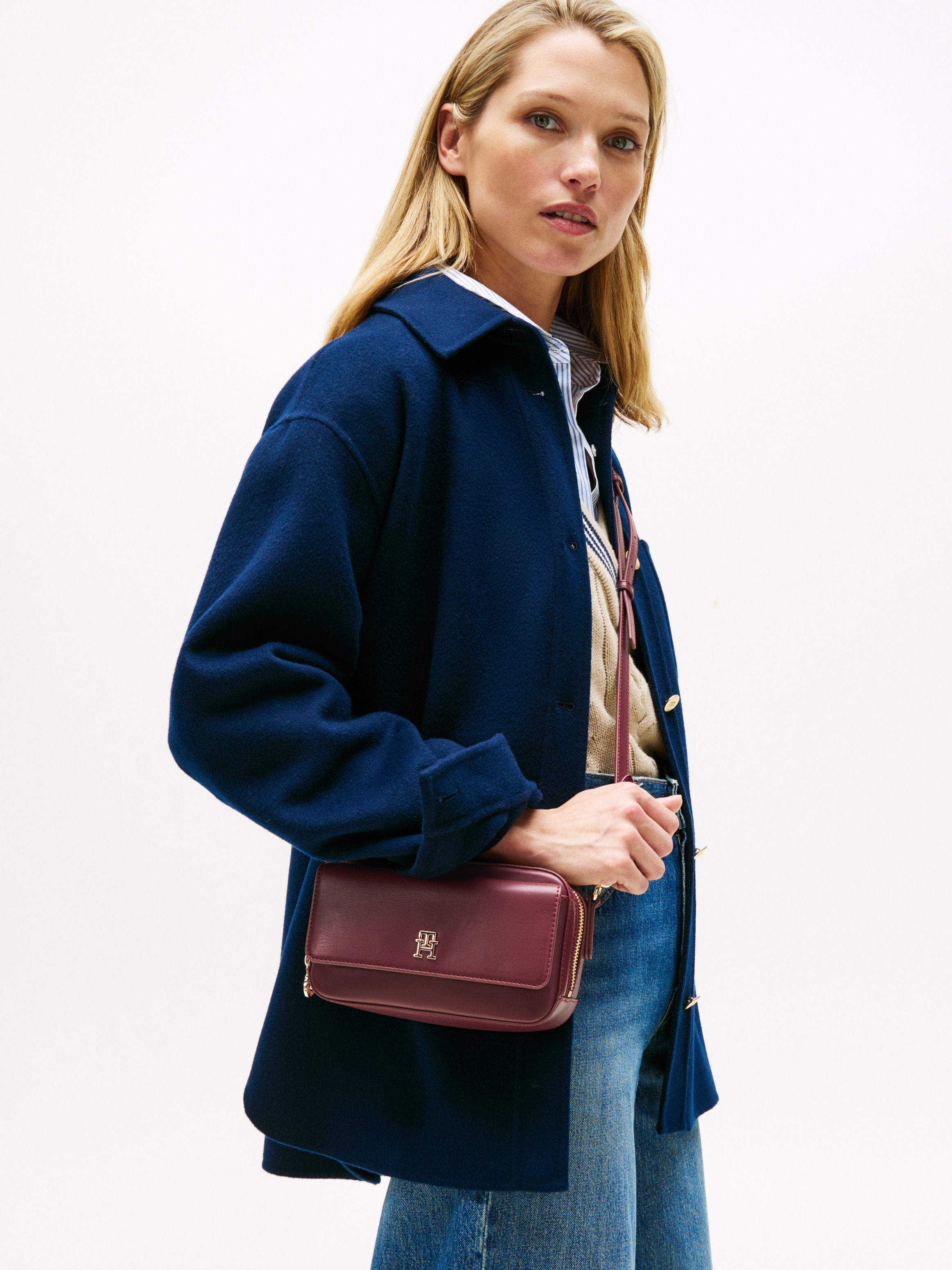 Tommy Hilfiger Mini Bag "TH ICON CAMERA BAG", Damen Umhängetasche, Schulter günstig online kaufen