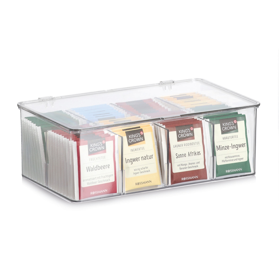 Zeller Present Organizer »Organizer mit 8 Fächern« Kunststoff, 2er-Set, ca. 27,5x16,5x9,5 cm
