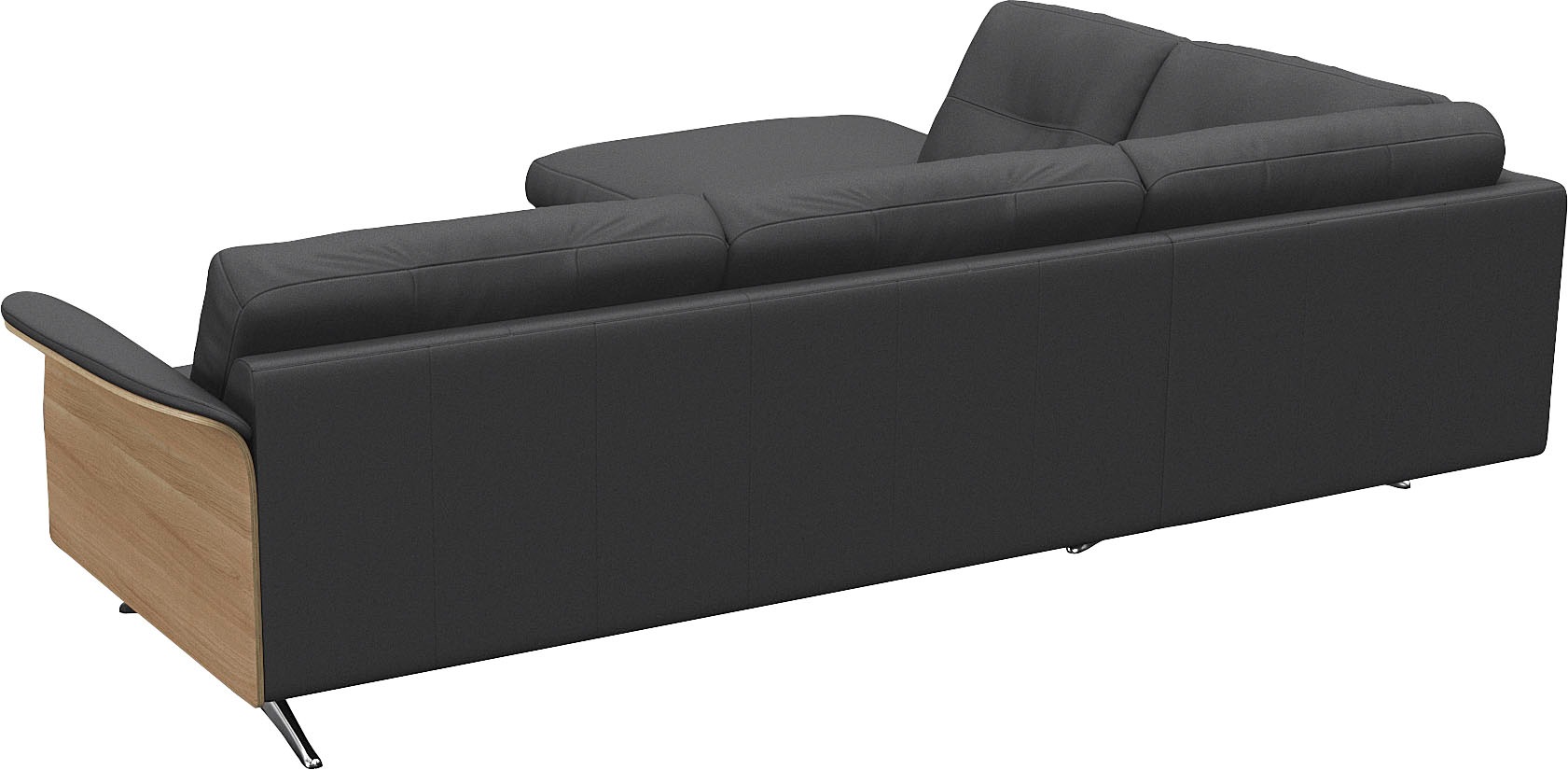 FLEXLUX Ecksofa »Glow, super bequem durch hochwertigem Sitzaufbau mit Federkern, L-Form«, Skandinavisches Design, In hochwertiger Verarbeitung