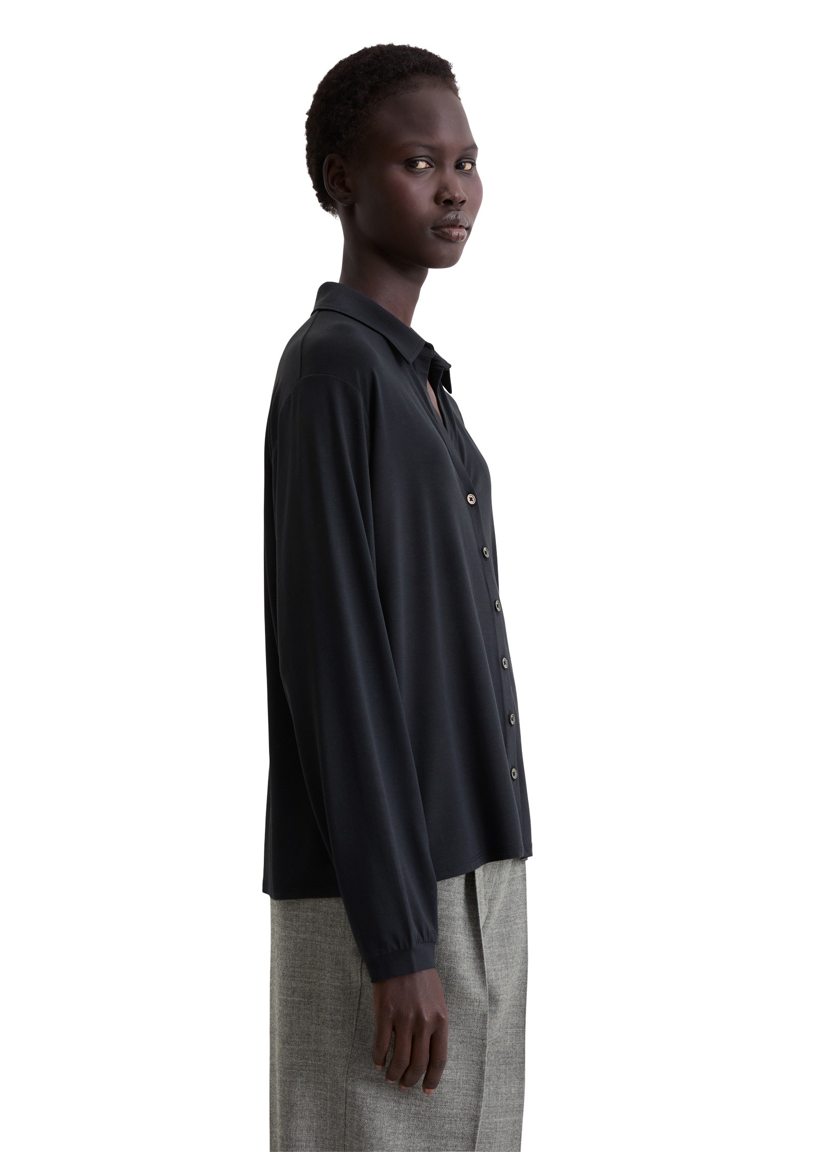 Marc OPolo Langarmbluse "aus LENZING™ ECOVERO™" günstig online kaufen