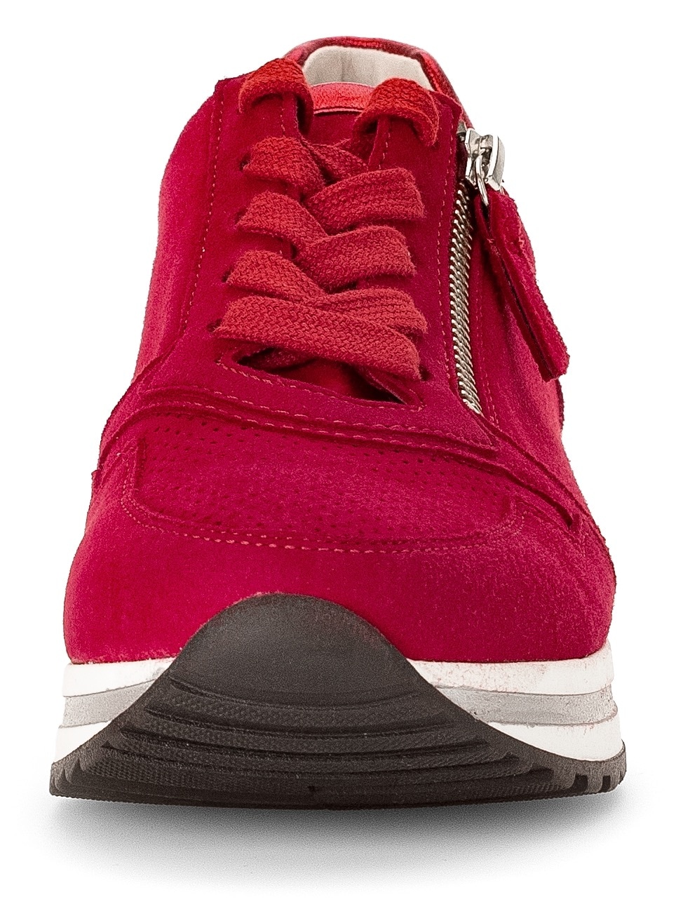 Gabor Keilsneaker »TURIN«, Freizeitschuh, Halbschuh, Schnürschuh mit Wechselfußbett, H-Weite