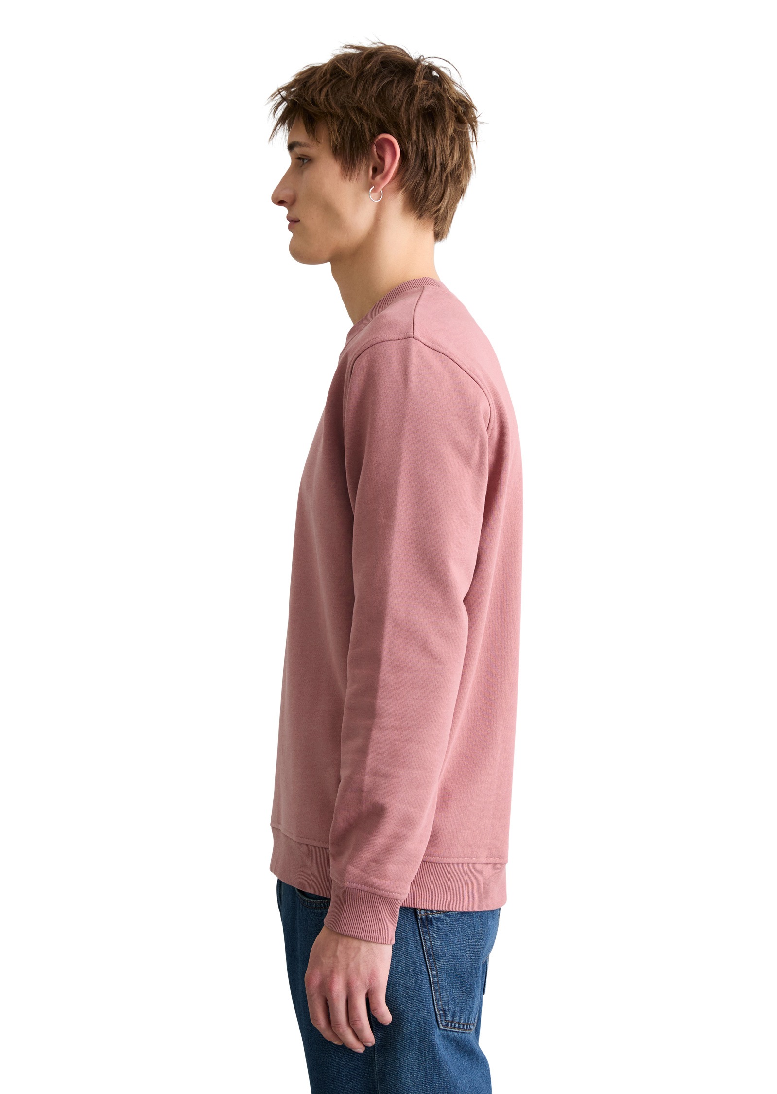 Marc OPolo DENIM Sweatshirt "aus weichem Bio-Baumwoll-Sweat" günstig online kaufen