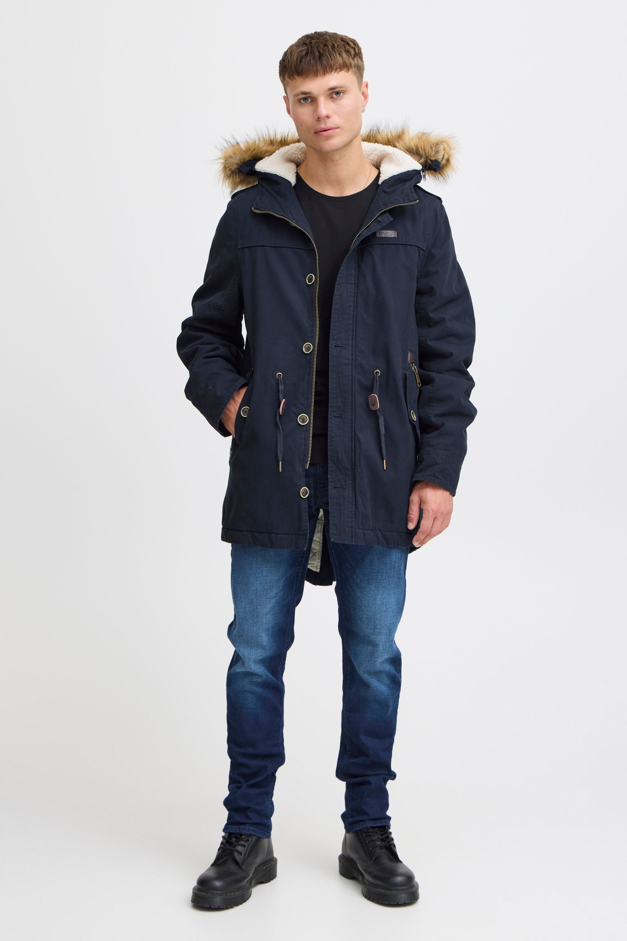 Indicode Langmantel "Parka IDPulsoor" günstig online kaufen