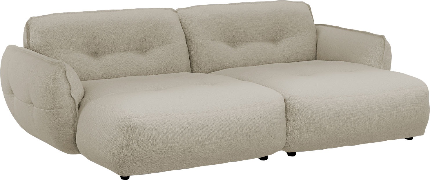 BETYPE Big-Sofa »Be Fluffy«, Softes Sitzgefühl, moderne Kedernaht, hochwertiger Bezug