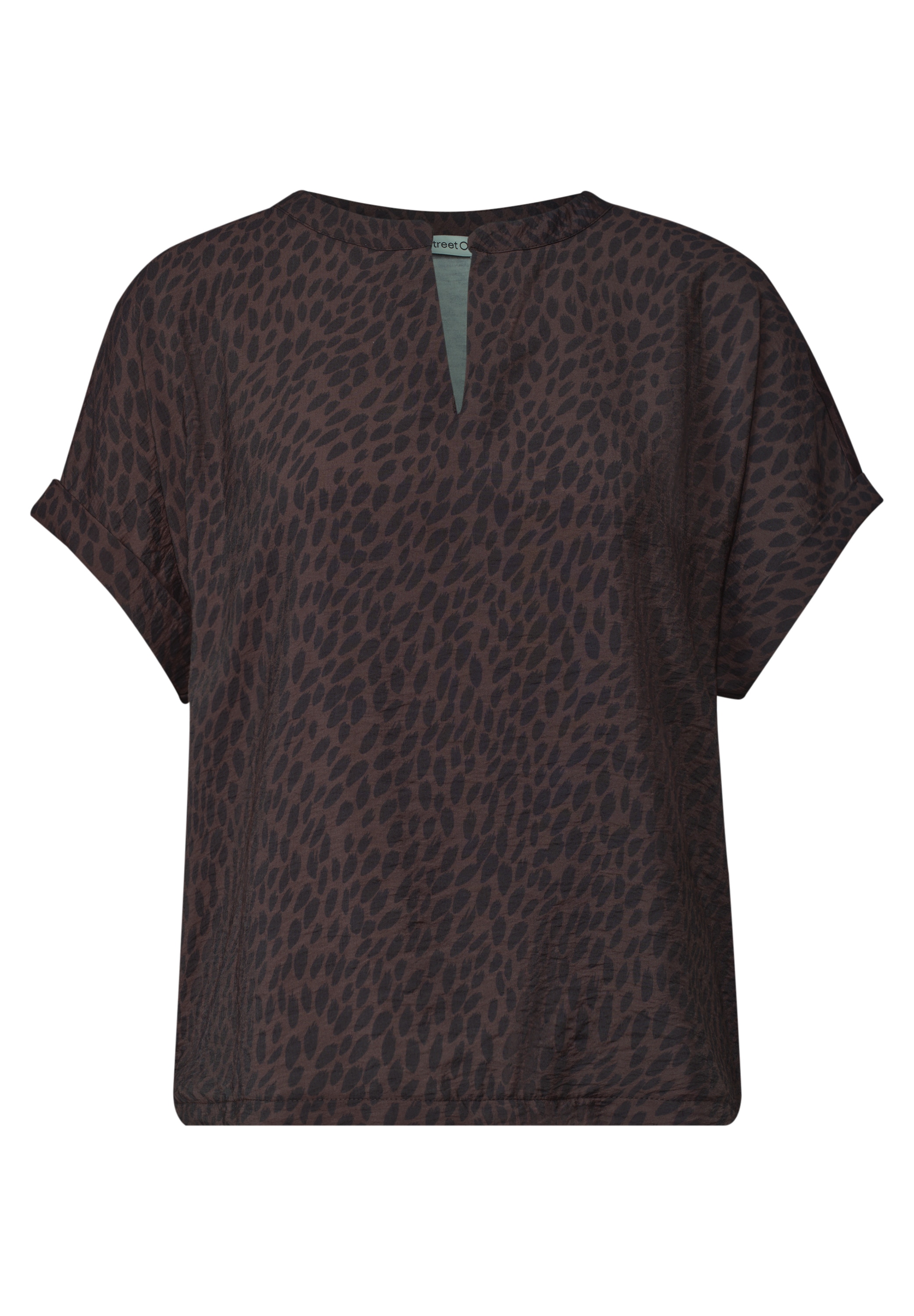 STREET ONE T-Shirt mit Strukturmix