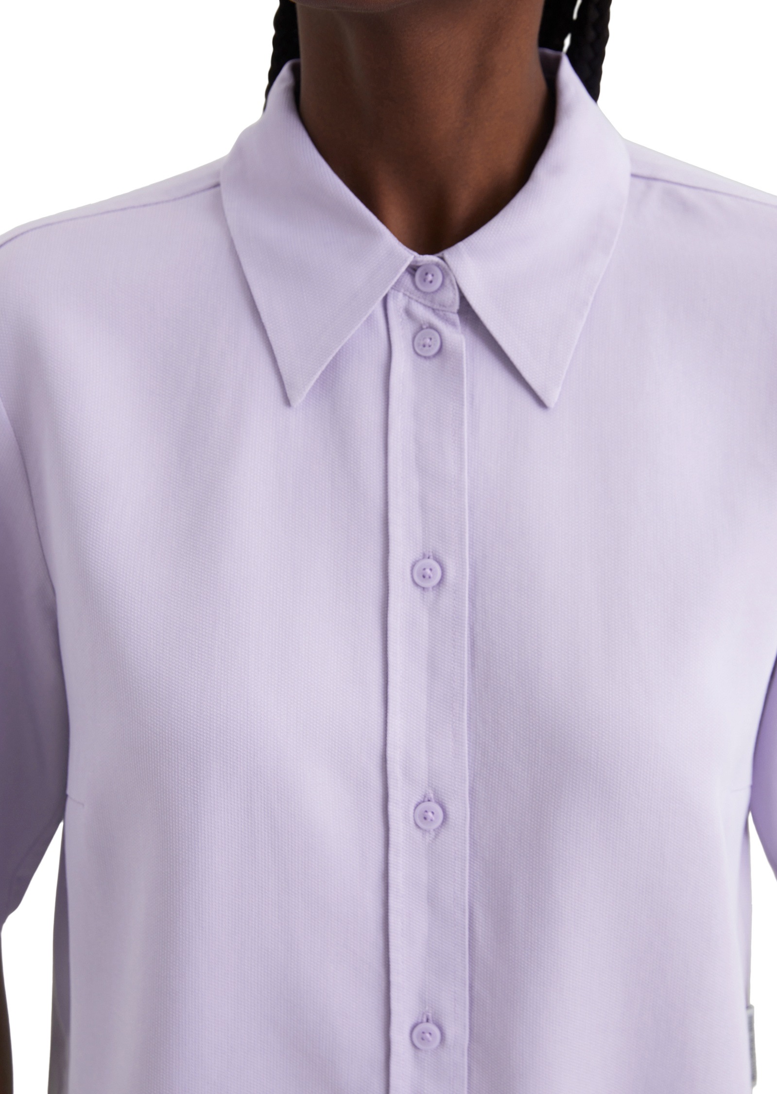 Marc O'Polo DENIM Kurzarmbluse »aus TENCEL™ Lyocell«