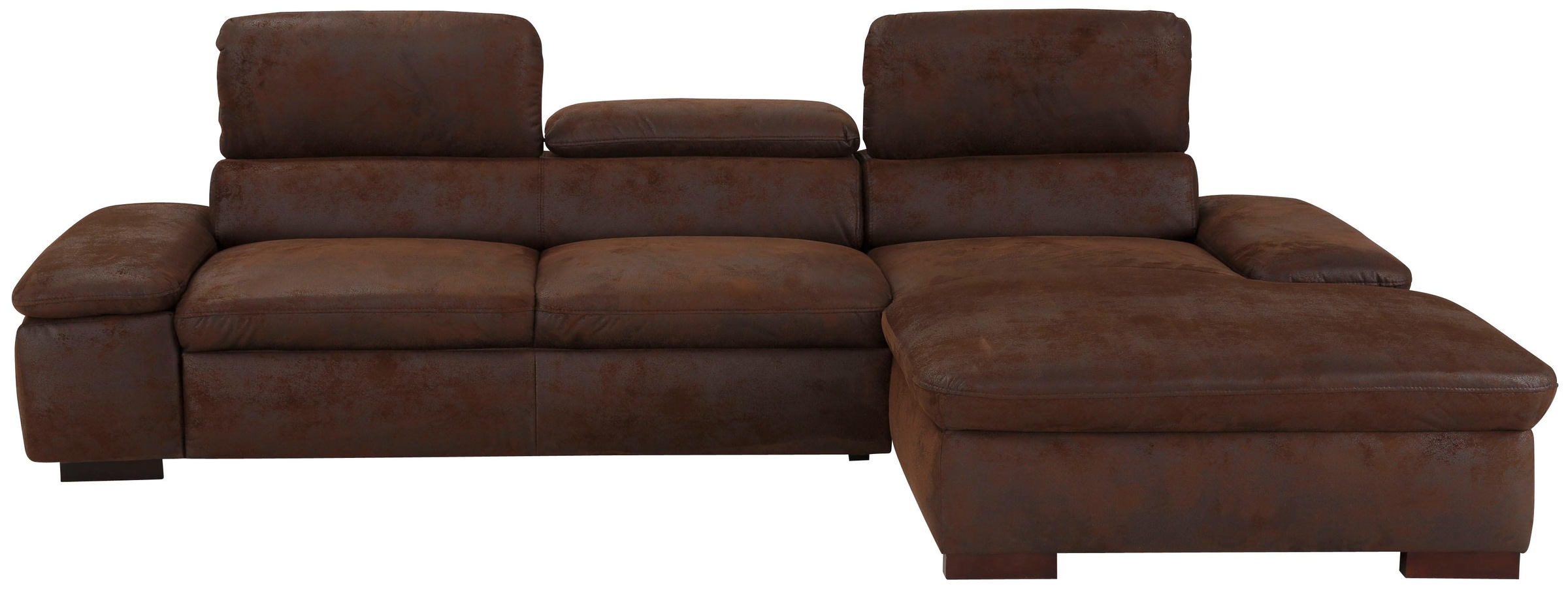 Home affaire Ecksofa "Alberto L-Form" mit Kopfteilverstellung, wahlweise mi günstig online kaufen