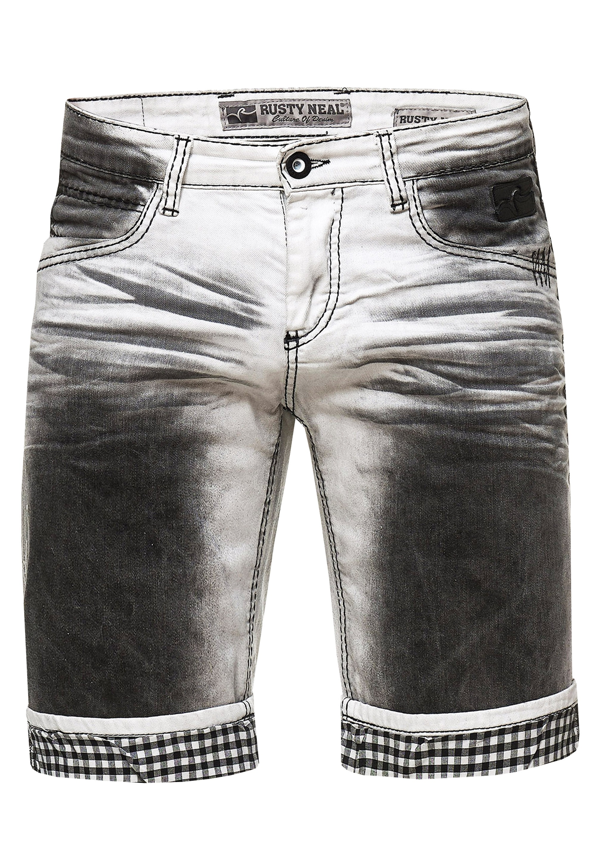 Rusty Neal Shorts »Devine«  mit aufwendiger Kontrastwaschung