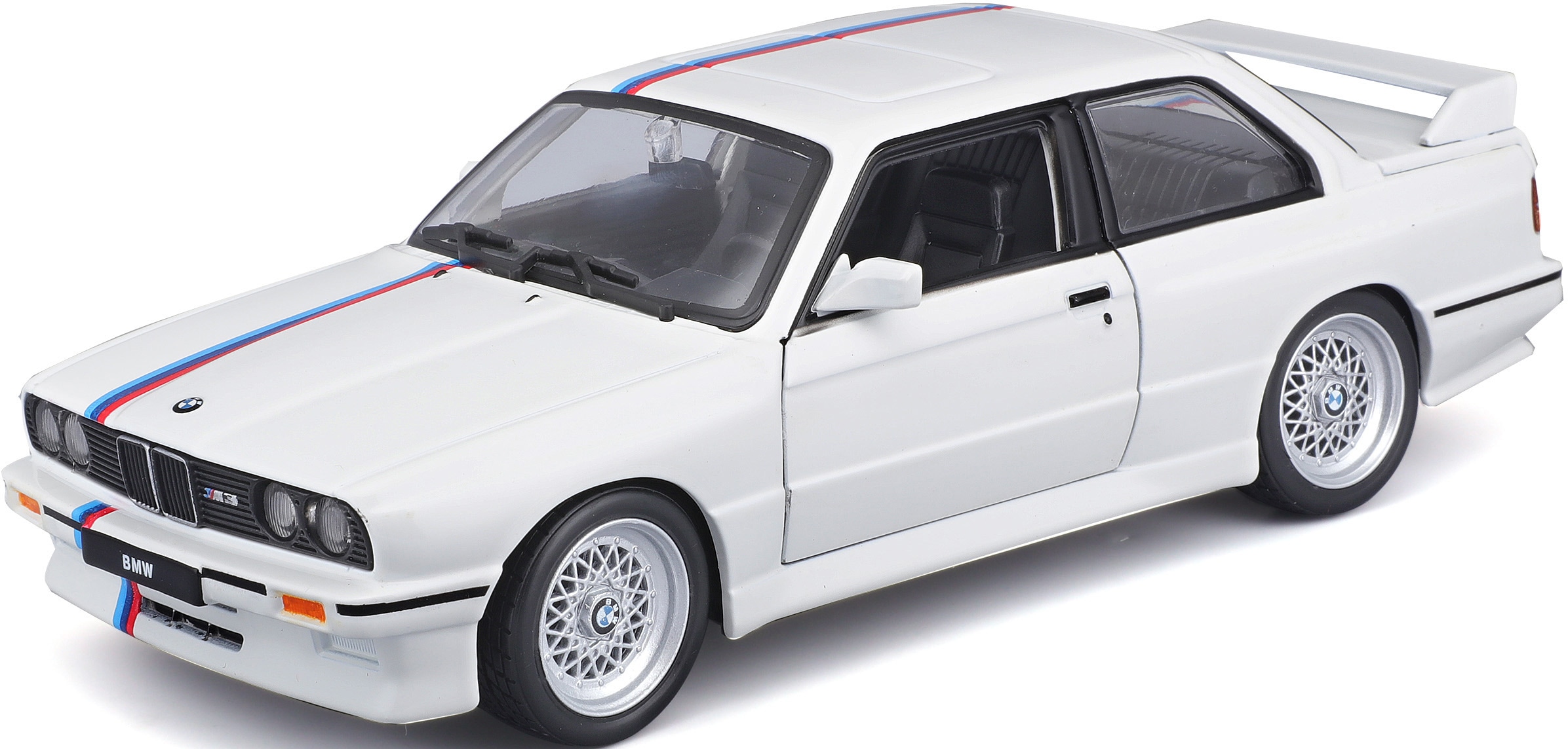 Bburago Sammlerauto »BMW M3 (E30) 88, weiß«, 1:24