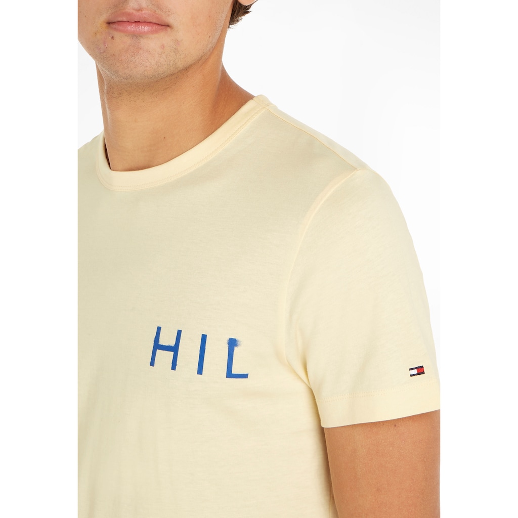 Tommy Hilfiger T-Shirt »MULTI PLACEMENT INK TEE«