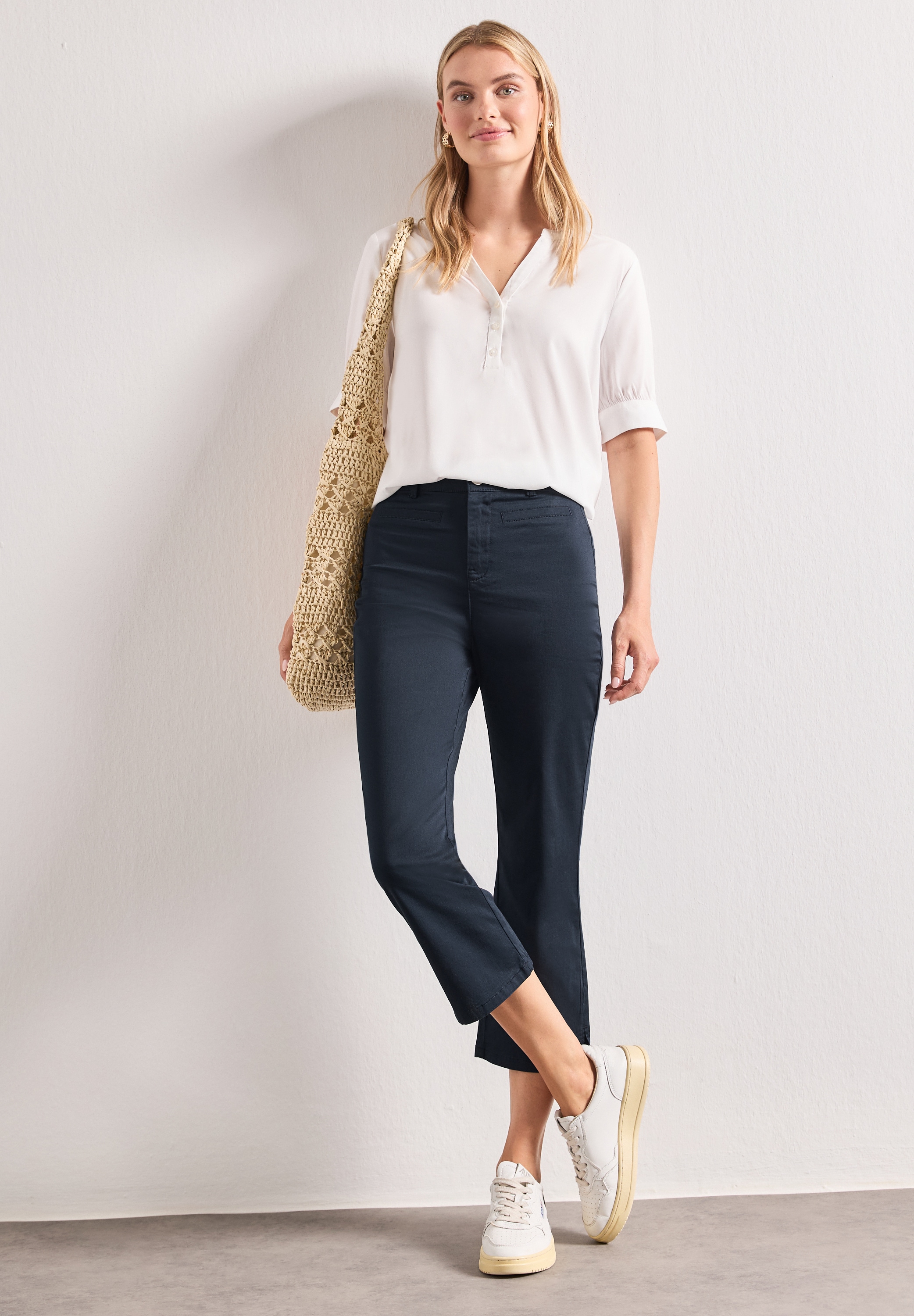 STREET ONE 3/4-Hose  High Waist