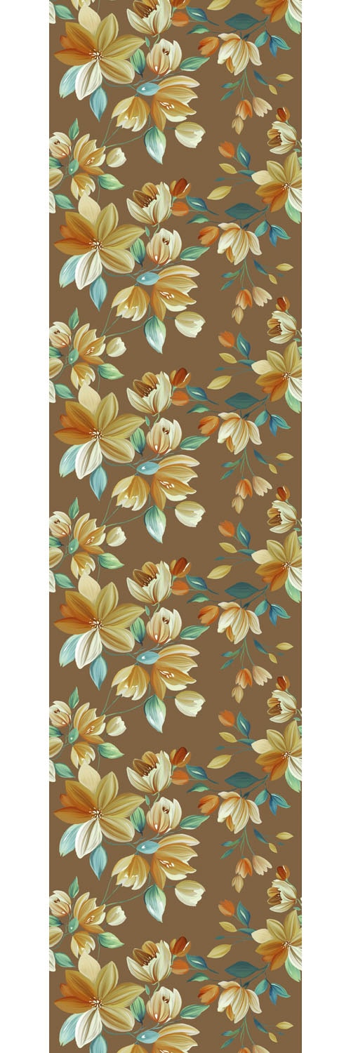 queence 3D-Tapete »Blumenmotiv, selbstklebendes Wandpaneel« Motiv | bedruckt | mehrfarbig texturiert 60 x 250 cm Fototapete, Mustertapete, Anbringung ohne Kleister