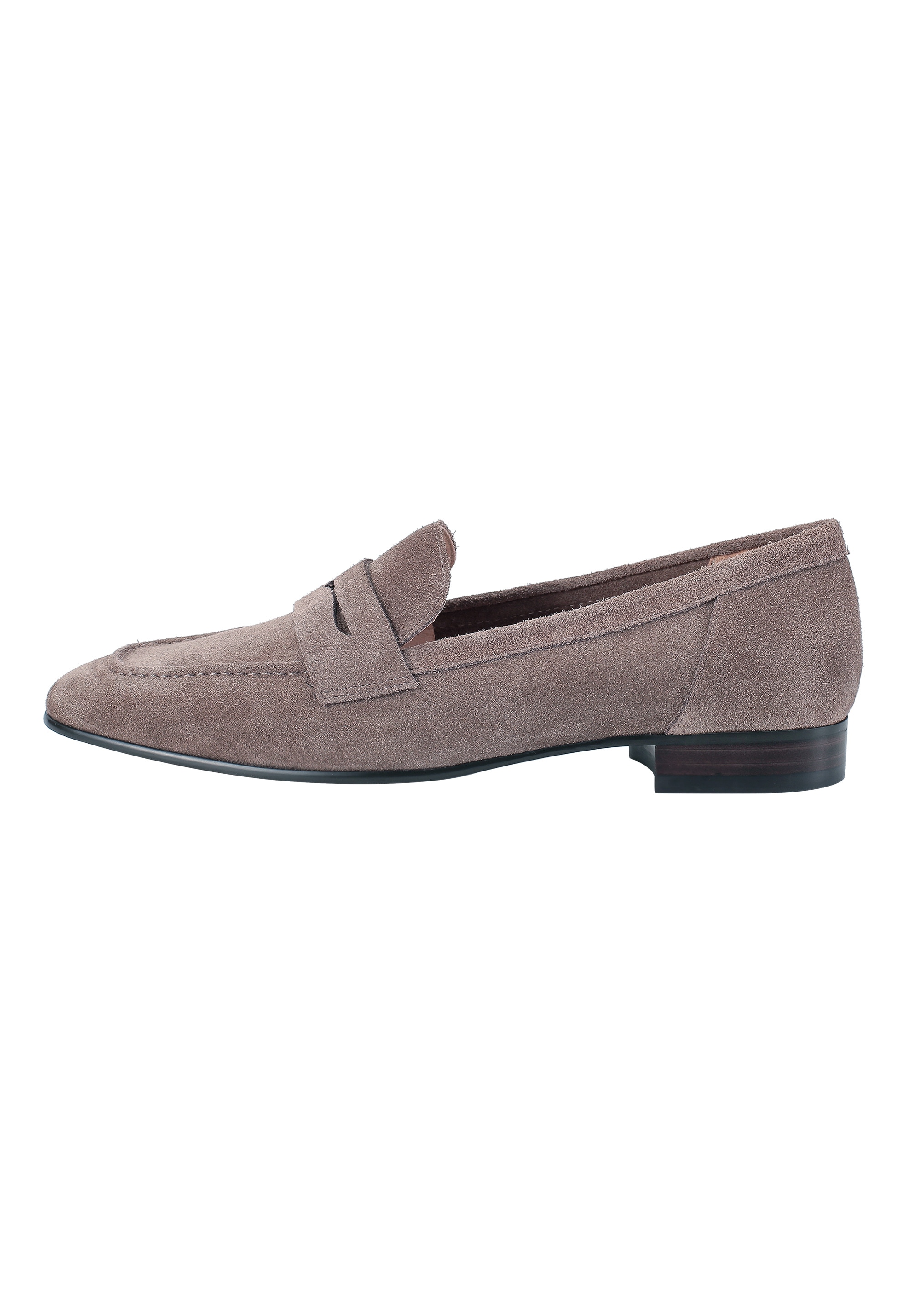 ekonika Slipper, aus samtigem Veloursleder