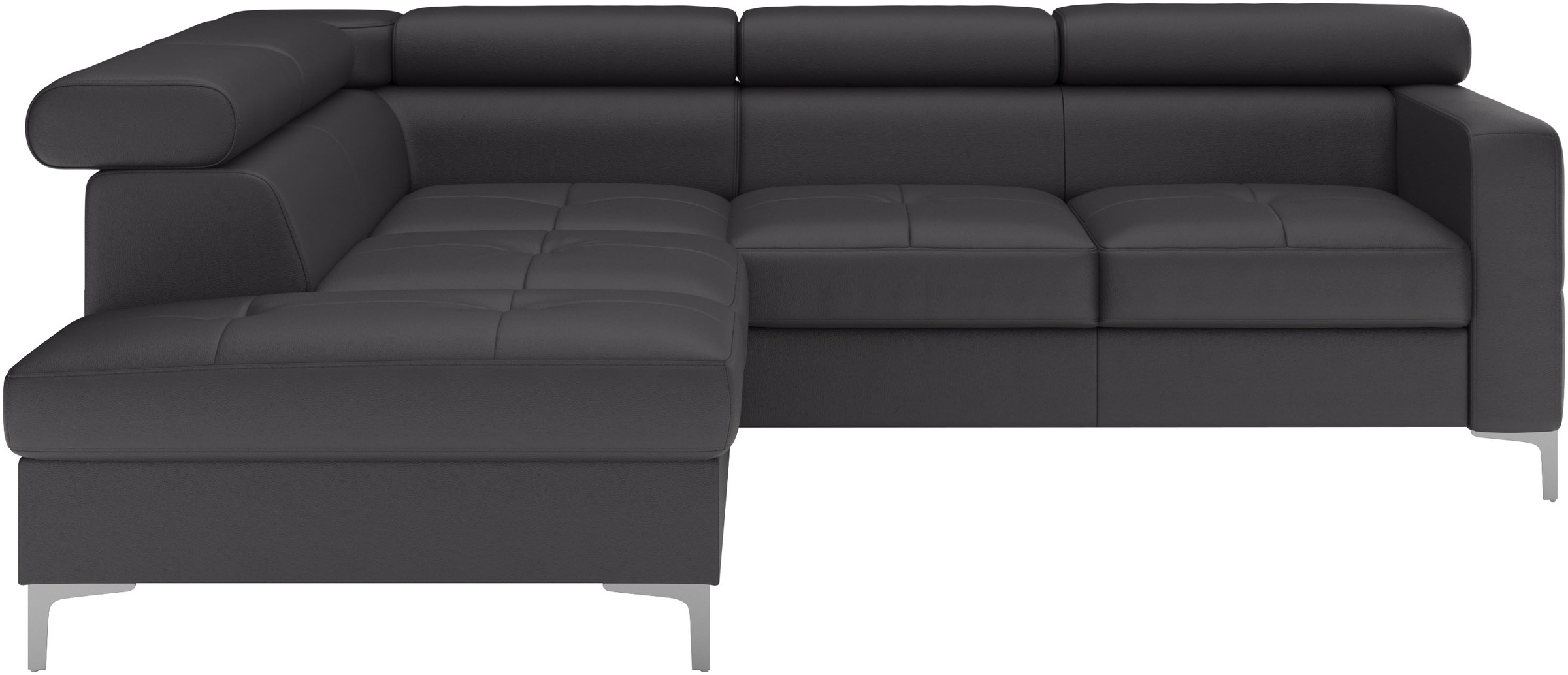 COTTA Ecksofa "Sammy L-Form" mit Kopfteilverstellung, wahlweise mit Schlaffunktion & Bettkasten