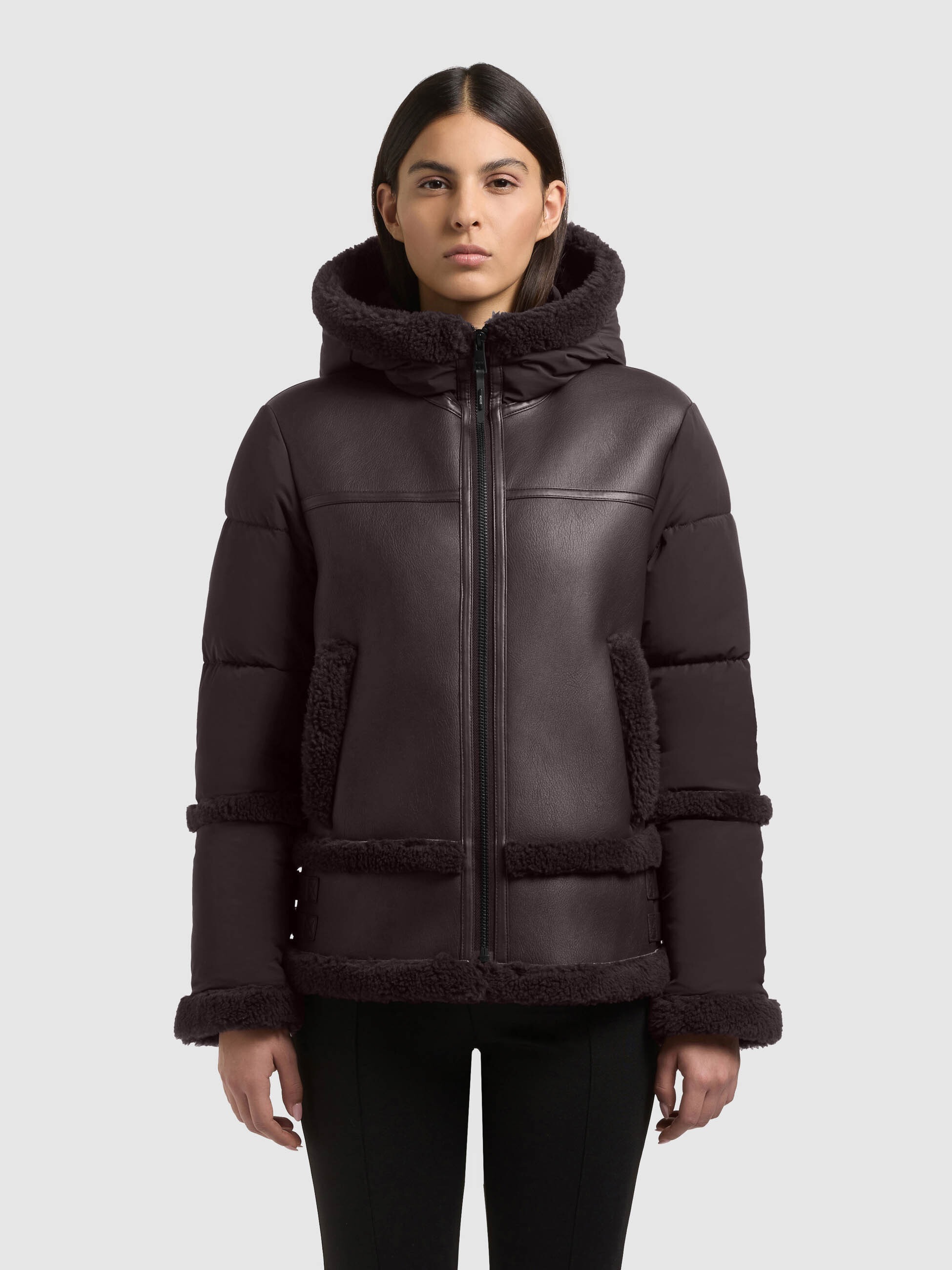 khujo Winterjacke »LEXYA« mit Kapuze