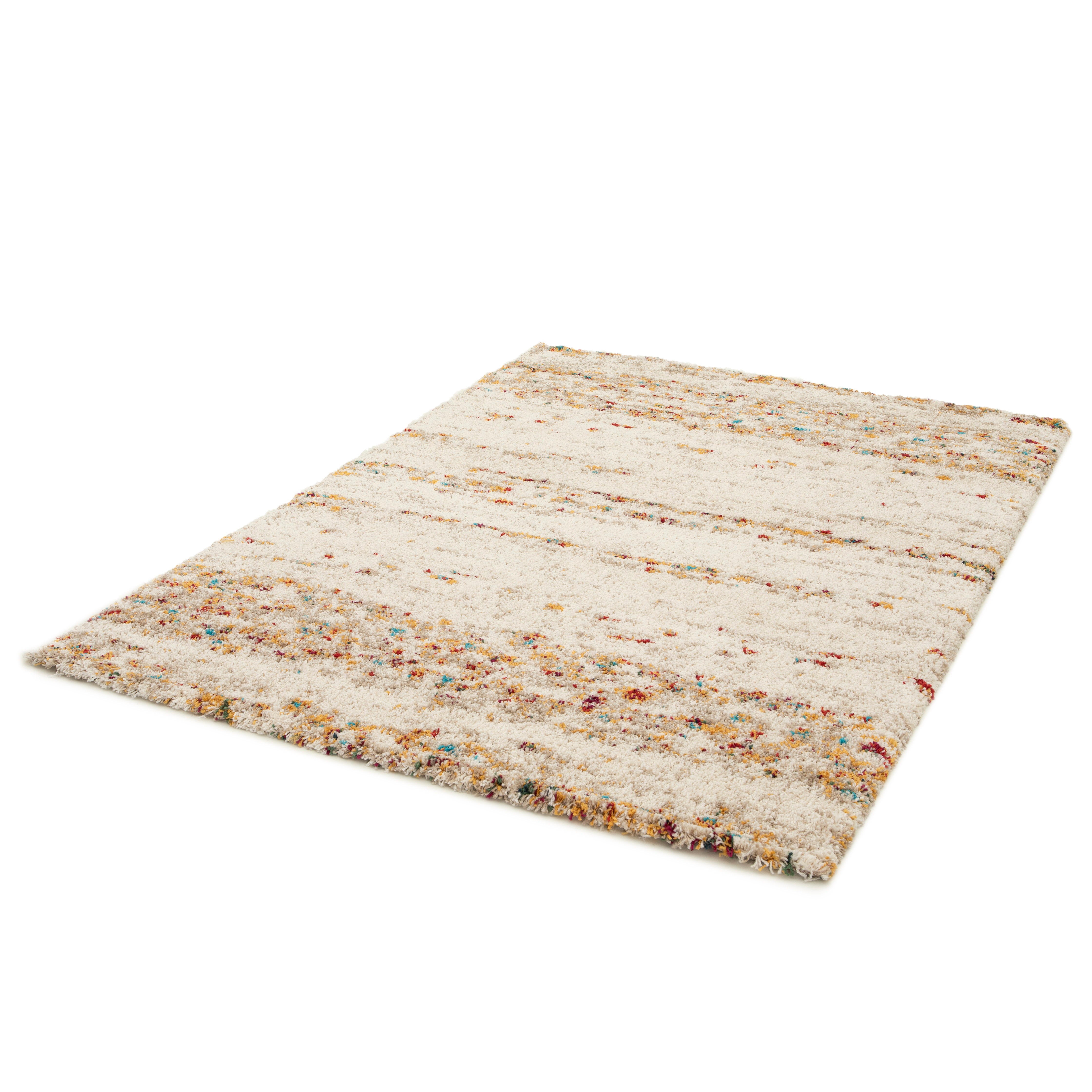 Thumbnail - Primaflor-Ideen in Textil Hochflor-Teppich "HIMALAYA, Made in Belgium" rechteckig 30 mm Höhe modernes Design, meliert, w...