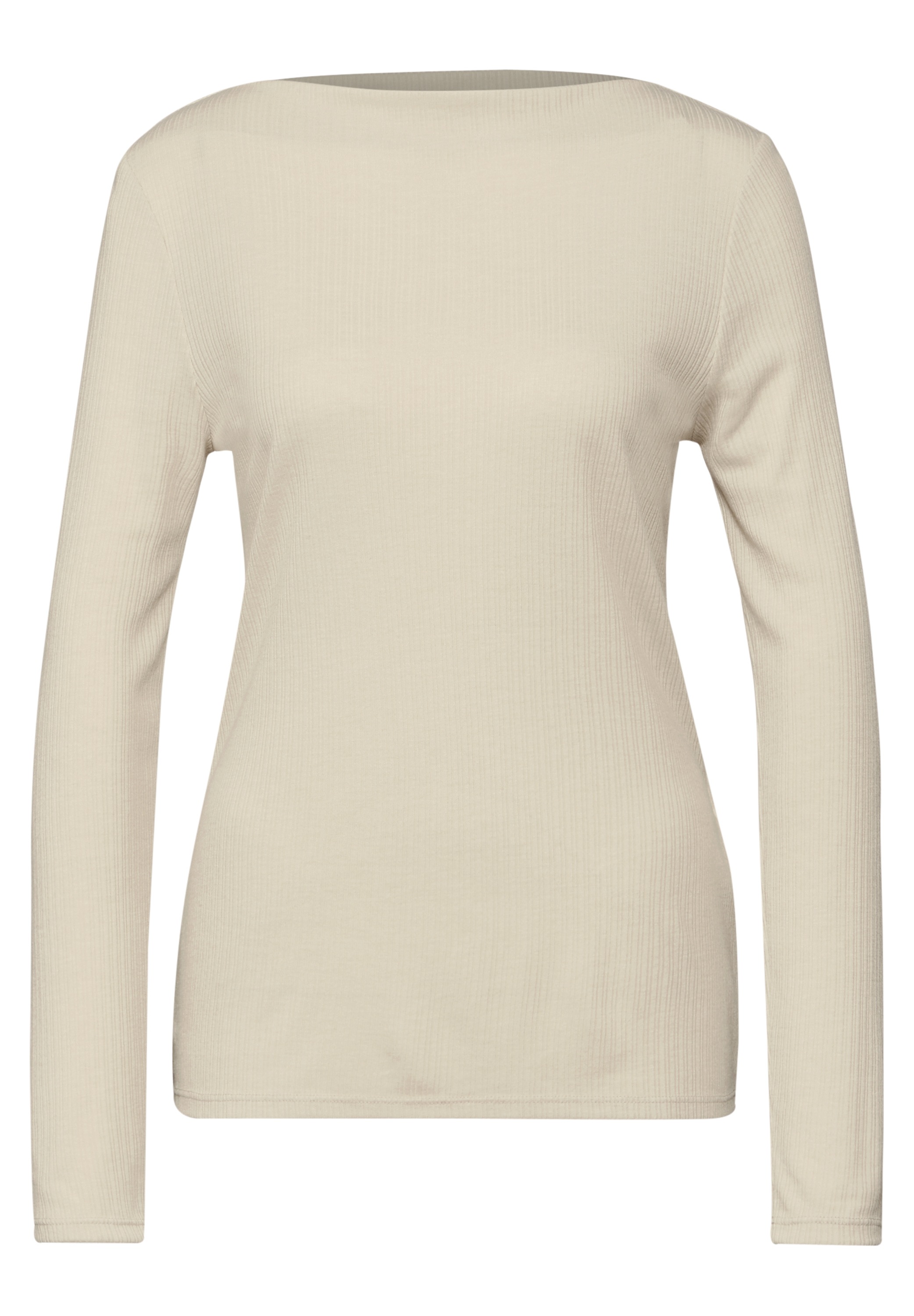 STREET ONE STUDIO Langarmshirt, mit U-Boot-Ausschnitt
