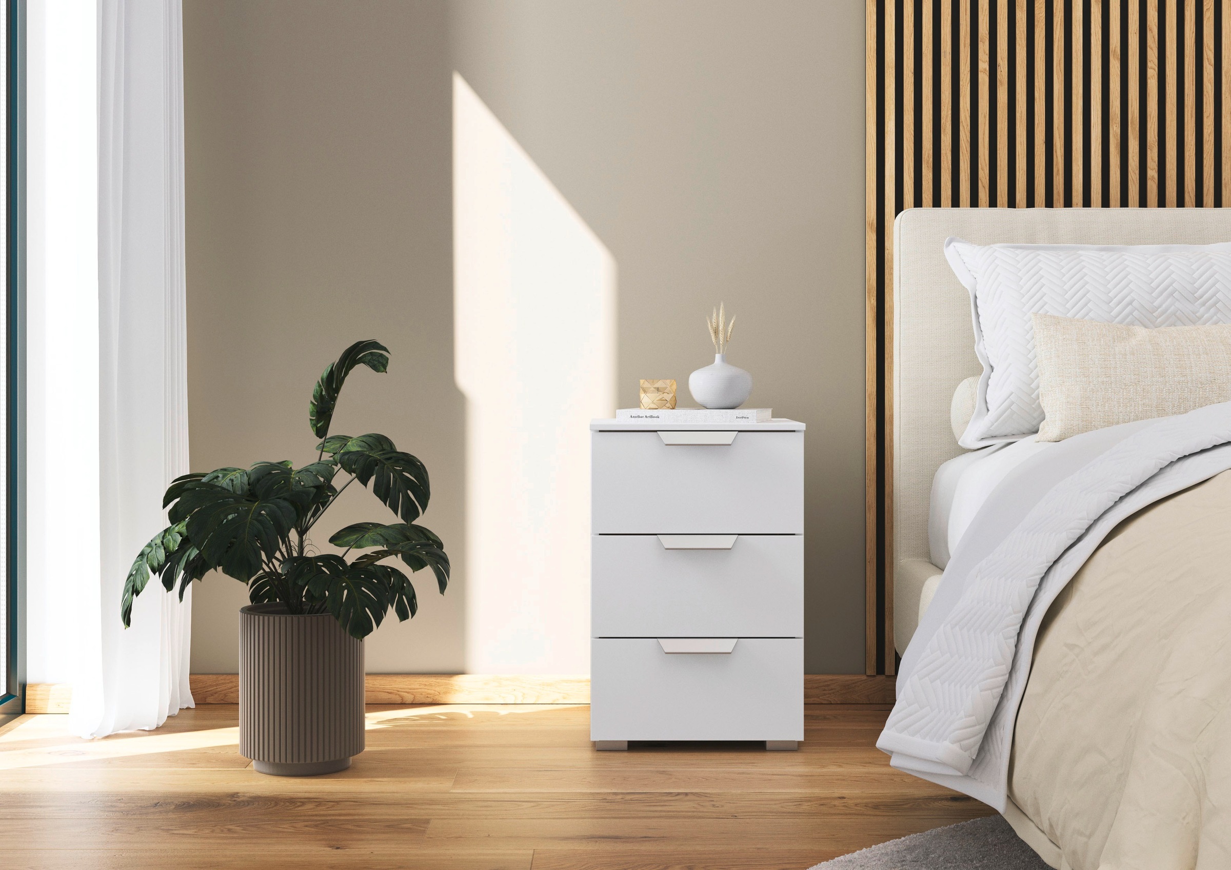 rauch Nachtkommode "Nachttisch Nachtkonsole ORIAS in Dekor- oder Hochglanzf günstig online kaufen