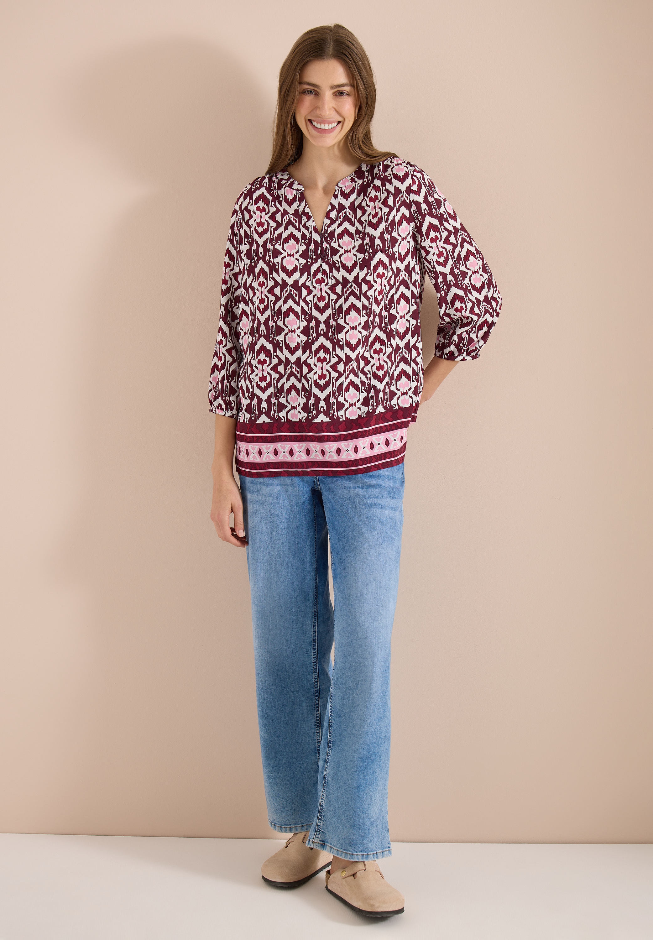 Cecil Shirtbluse aus softer Viskose