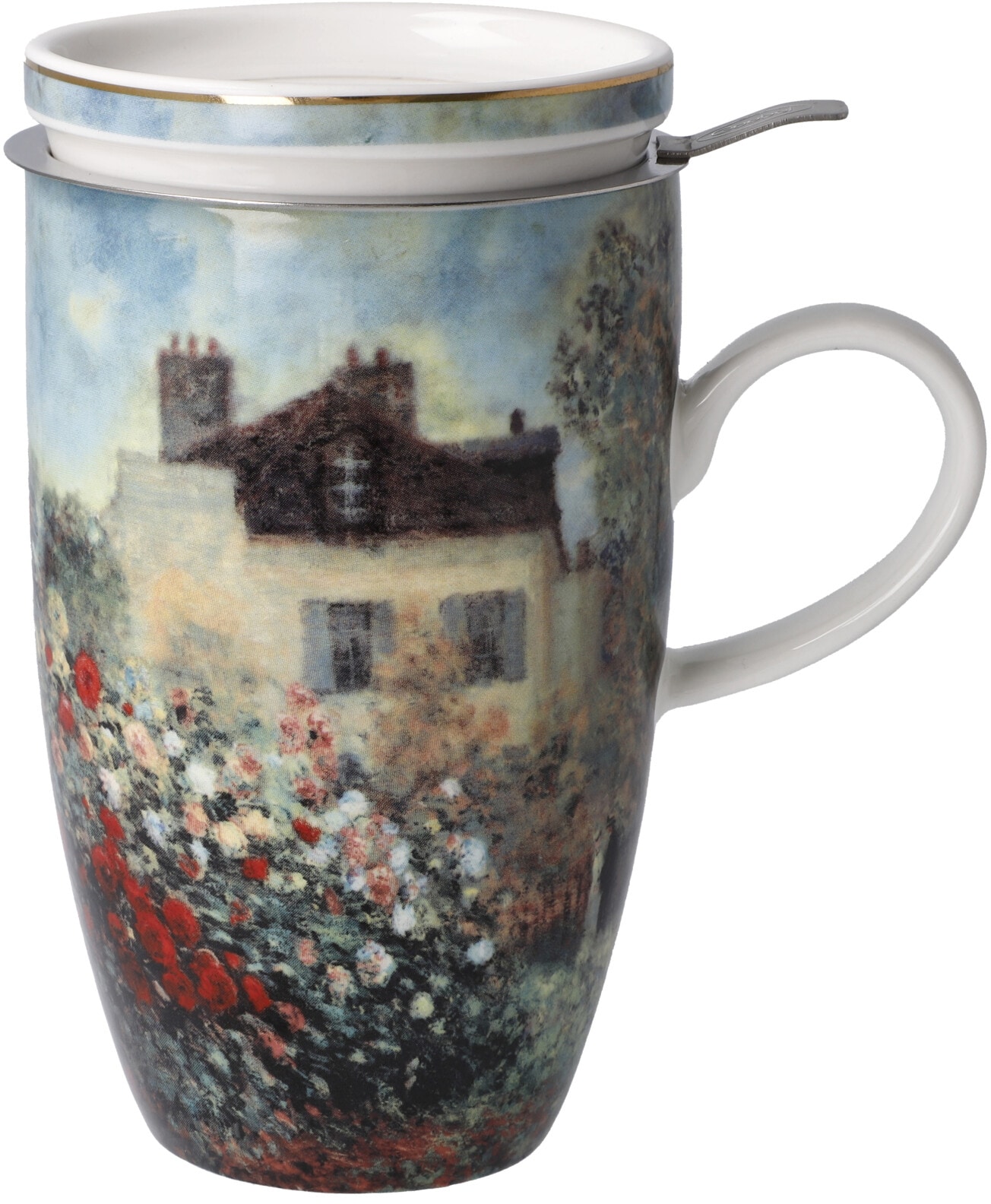Goebel Tasse »Monet«, Artis Orbis,Teetasse mit Deckel/Sieb, Claude Monet - Das Künstlerhaus