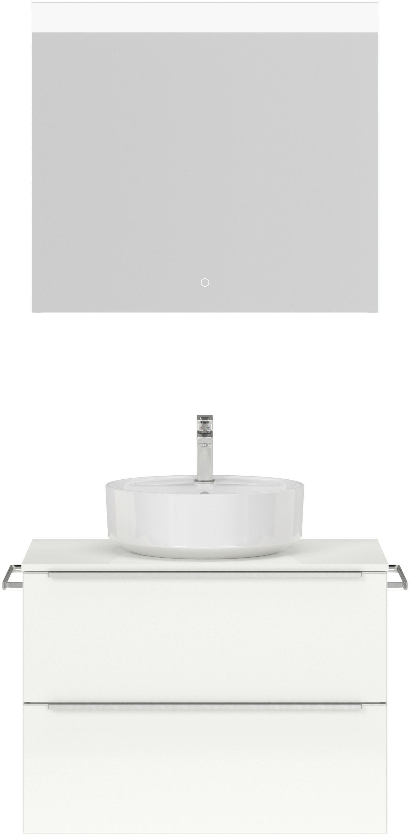 nobilia Badmöbel-Set "Alvene" vormontiert, mit Soft-Close, 2 Stk. tlg. günstig online kaufen