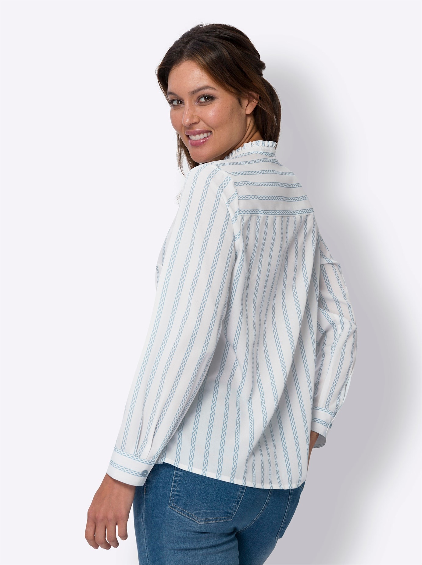 Classic Basics Langarmbluse