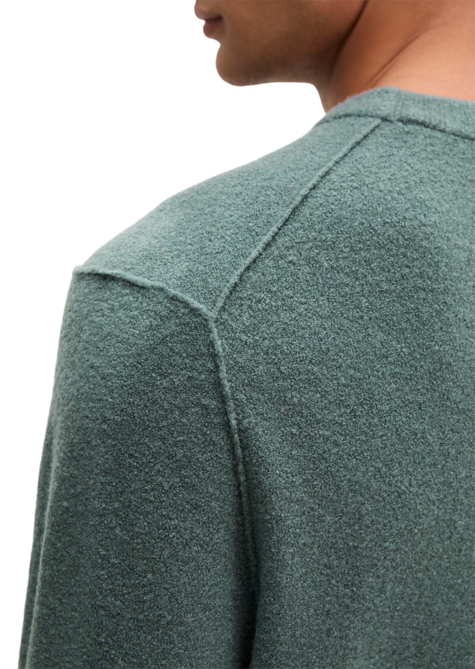 Marc O'Polo Strickpullover »aus weichem Schurwoll-Mix«