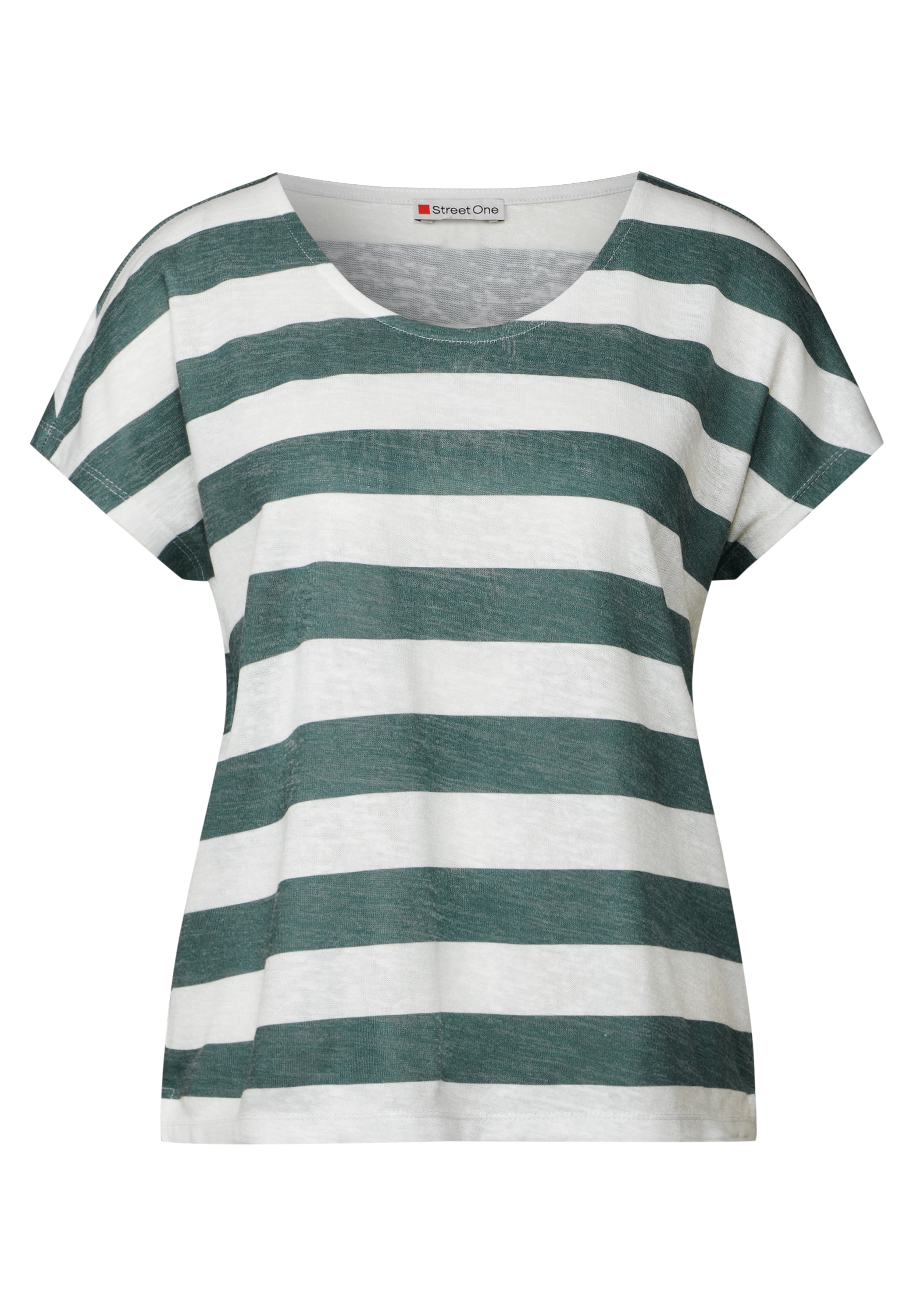STREET ONE Shirttop, mit Streifenmuster
