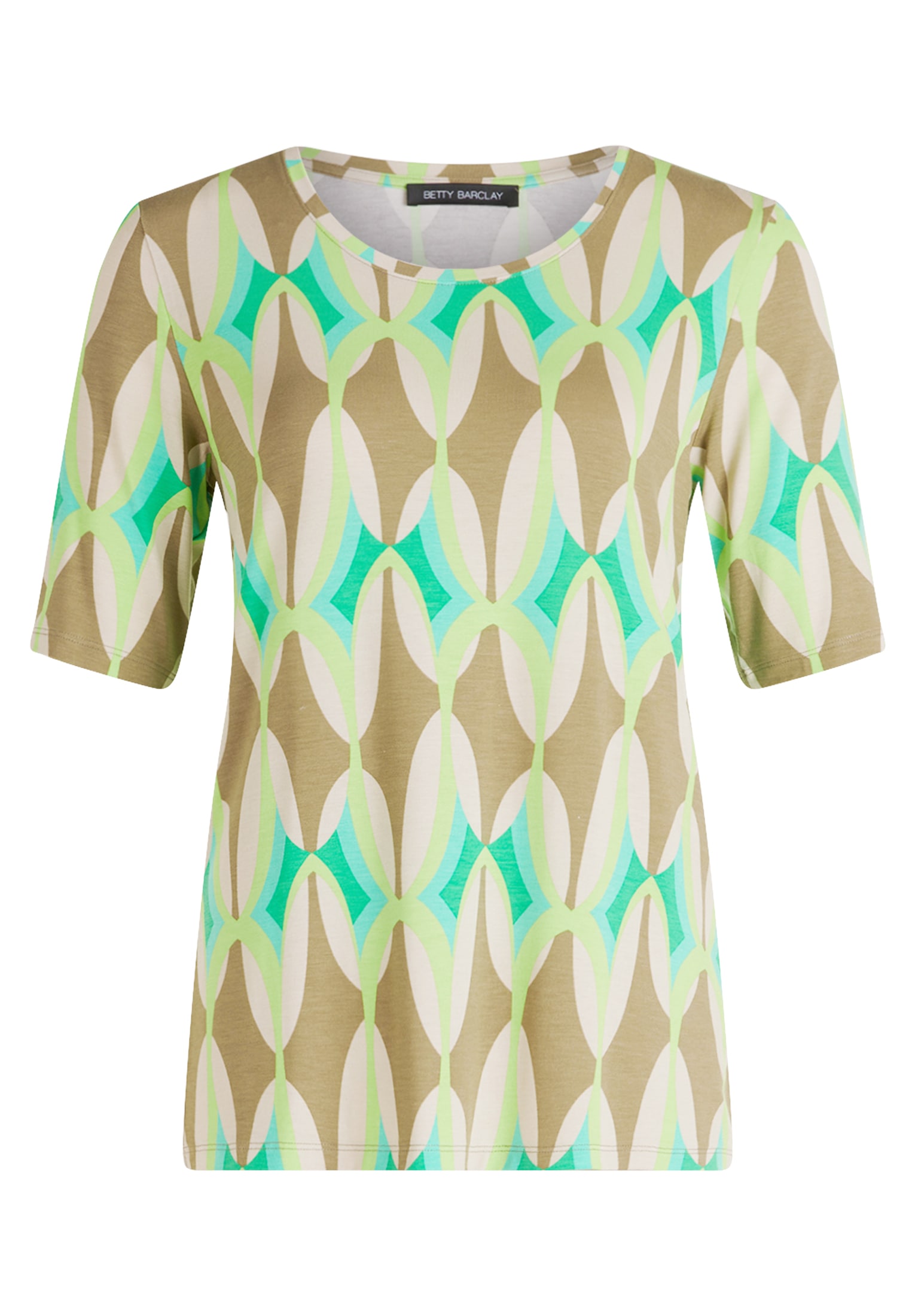 Betty Barclay Kurzarmshirt »Betty Barclay Damen Basic Shirt mit Print«, (1 tlg.), Druck