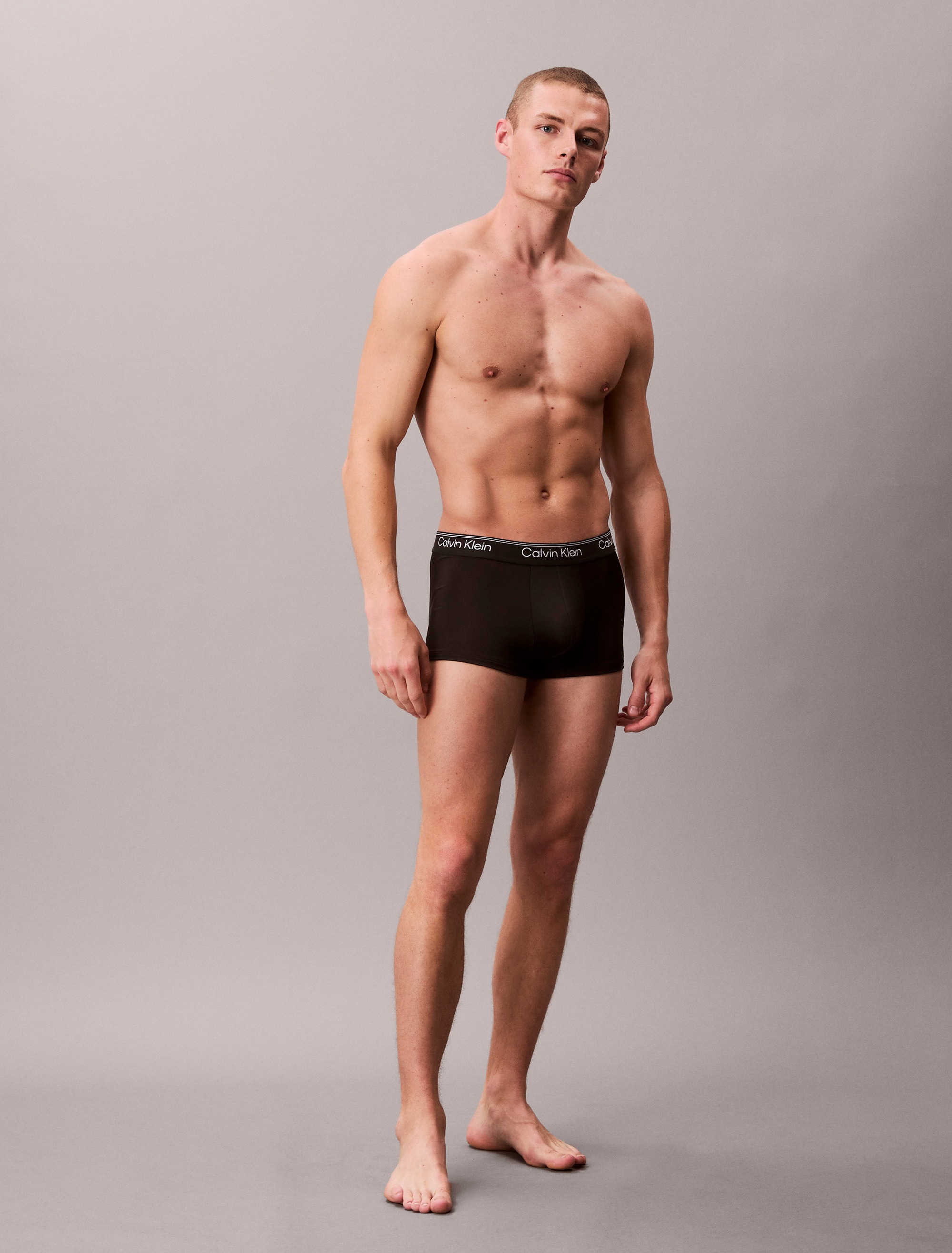 Calvin Klein Underwear Trunk »LOW RISE TRUNK 3PK«, (Packung, 3er-Pack), mit Logo-Elastikbund