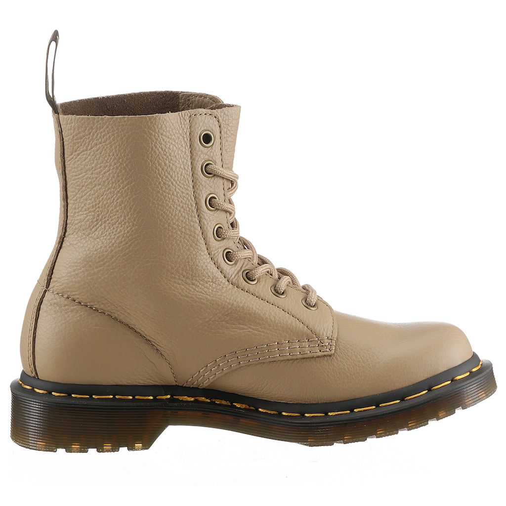 DR. MARTENS Schnürboots »1460 Pascal«, Blockabsatz, Schnürschuh, Stiefelette mit 3 cm Blockabsatz