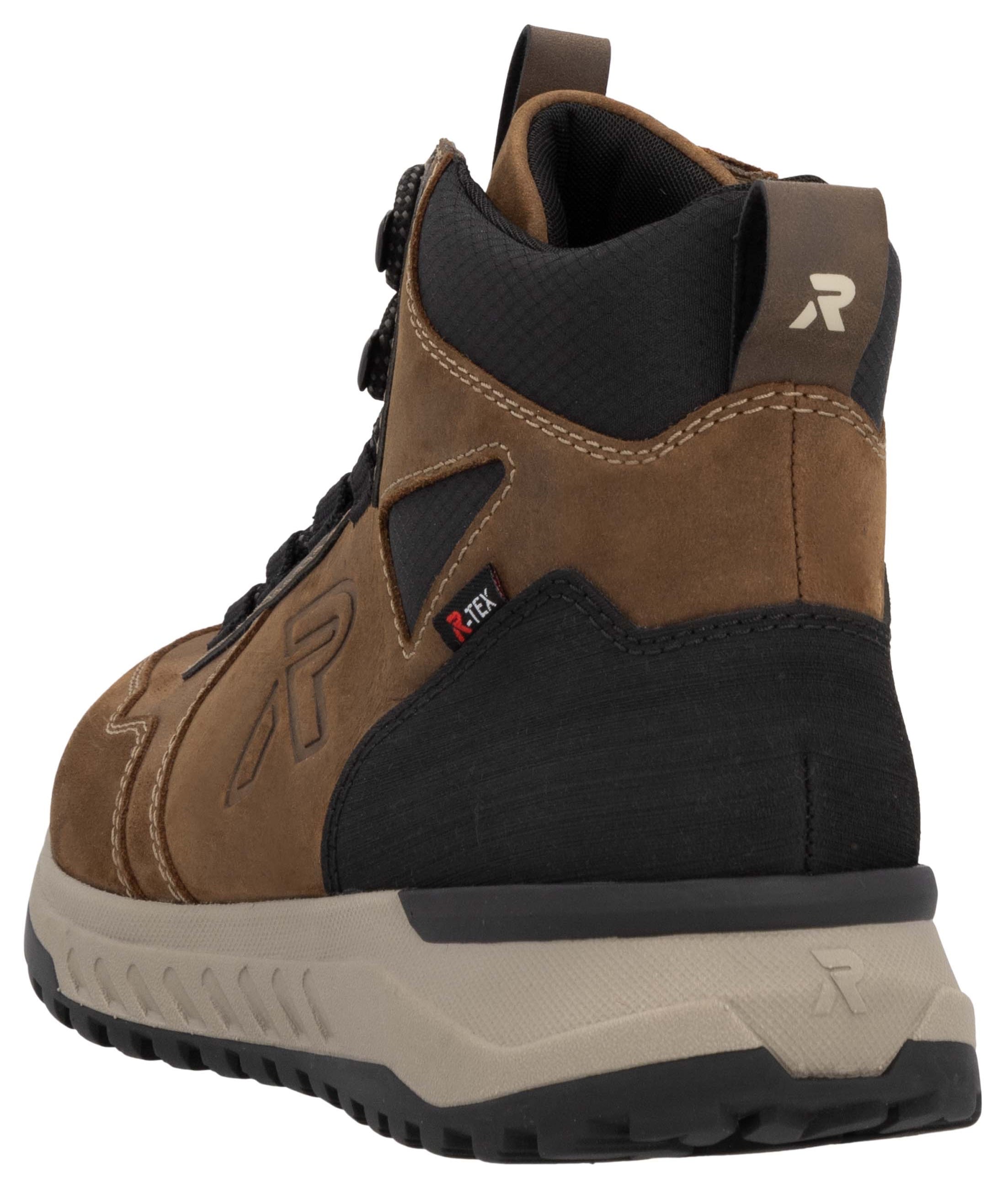 Rieker EVOLUTION Schnürboots, Winterboots, Outdoorschuh, High Top Sneaker mit TEX-Membran