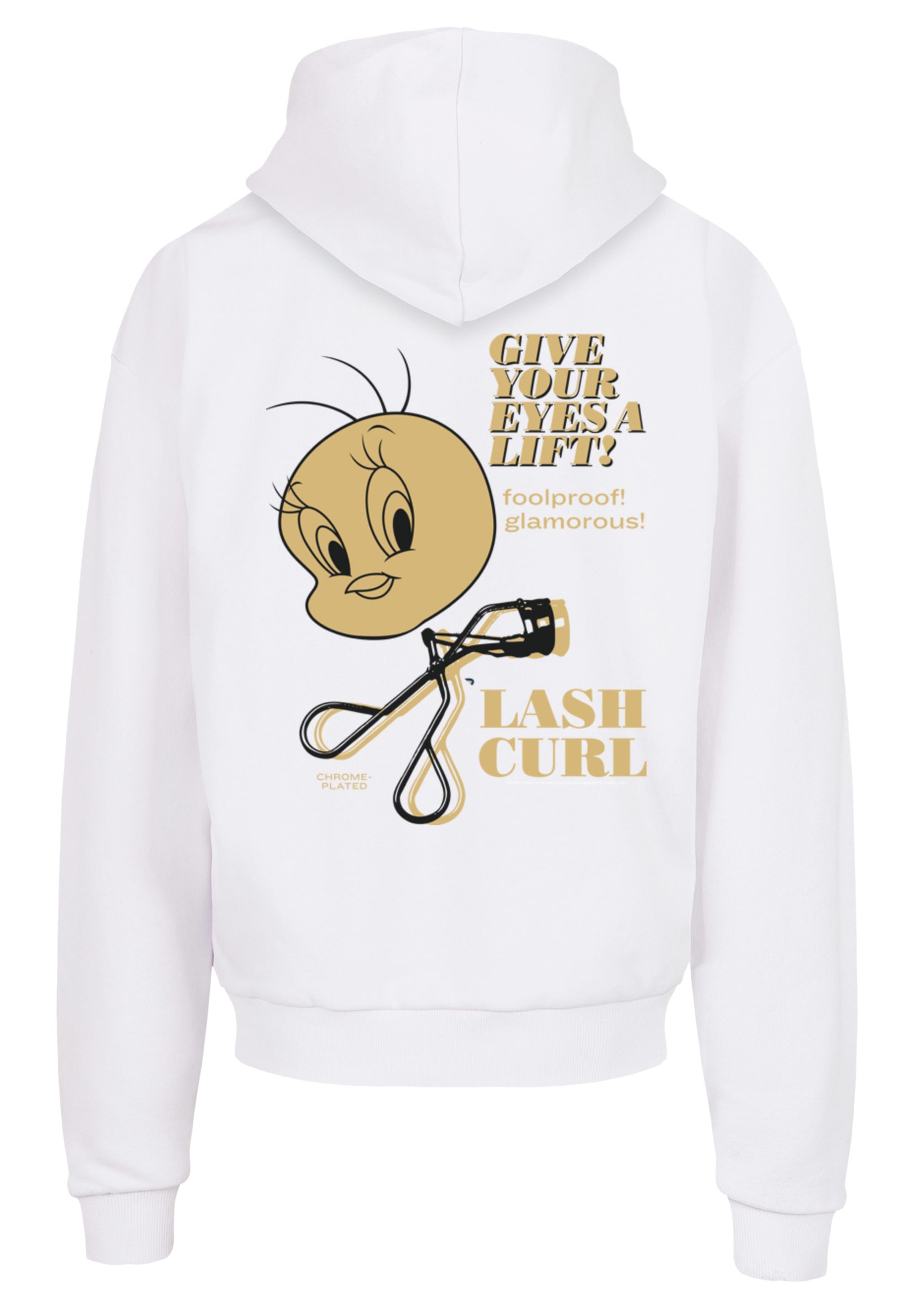 F4NT4STIC Kapuzenpullover »Looney Tunes Tweety Lash Curls«, Print