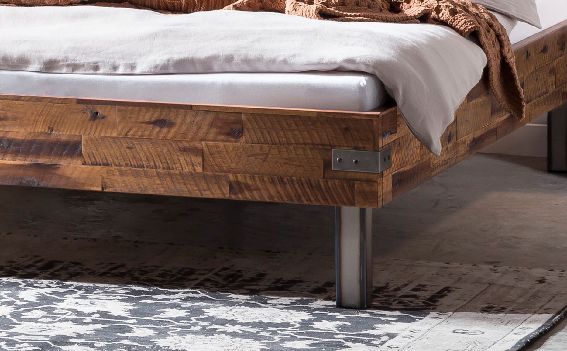 Hasena Duno Bed Frame Brown 3