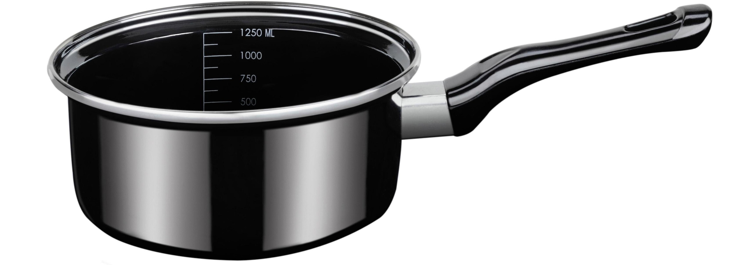 GSW Kasserolle "Profi-Black-Star" 1 Stk. tlg. Stahl-Emaille günstig online kaufen