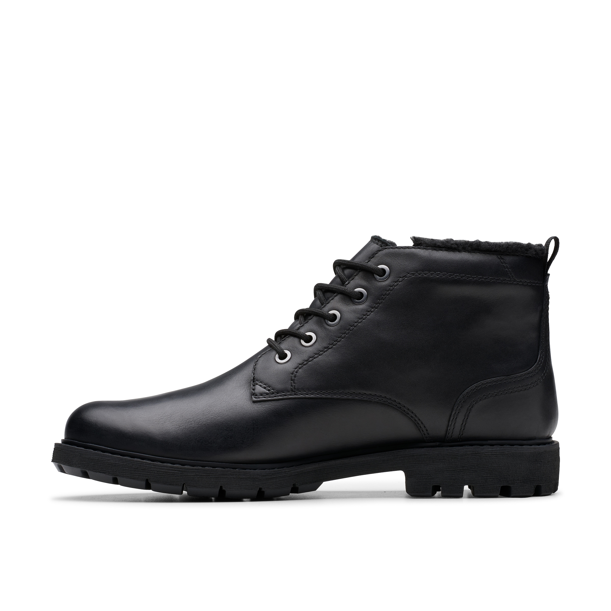 Clarks Schnürstiefel »BatcombeMixGTX«, Businessstiefelette, Komfortschuh mit wasserdichter GoreTex