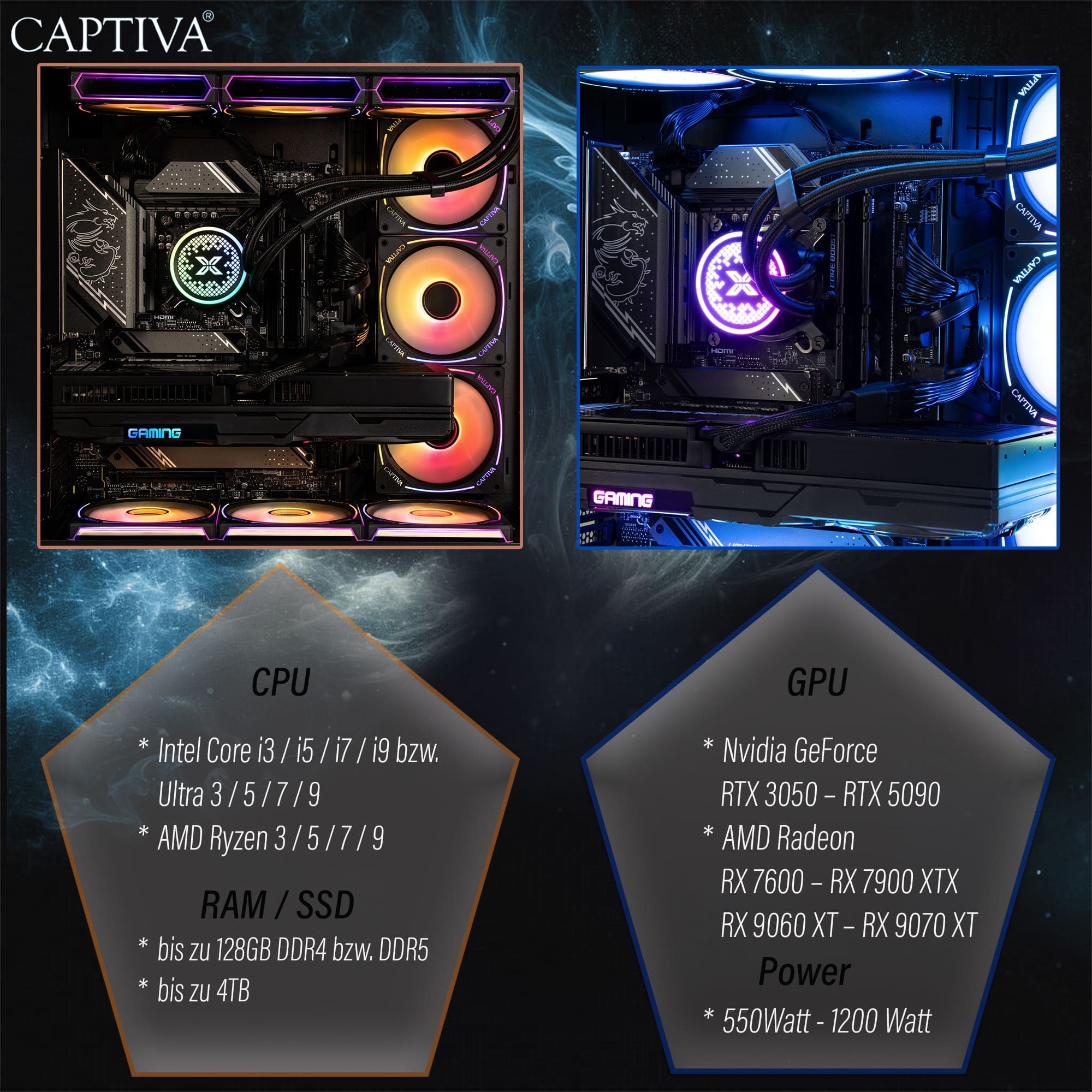 CAPTIVA Gaming-PC »Ultimate Gaming I72-866«