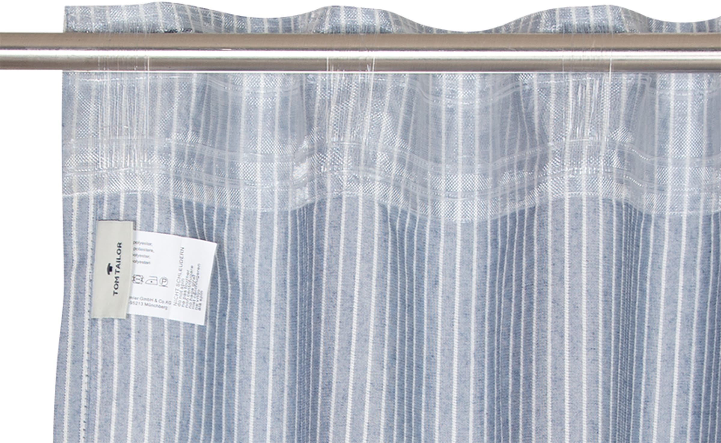 TAILOR HOME St.), »Pin BAUR Vorhang (1 Stripe«, blickdicht | TOM