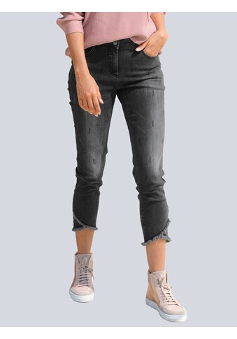 Alba Moda Push-up-Jeans, mit Strasssteinchen kaufen