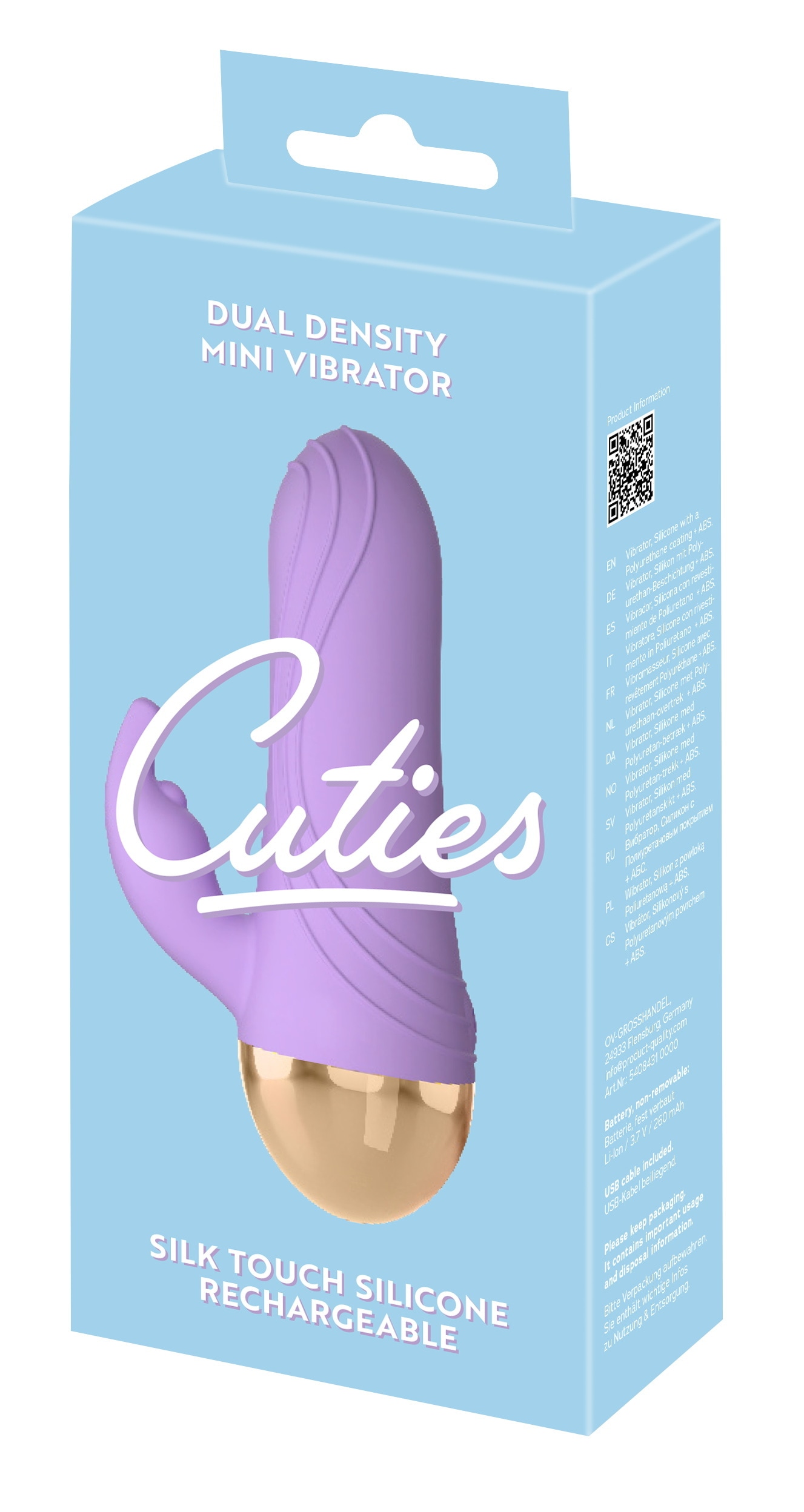 Cuties Vibrator »Vibrator Dual Density Mini Rabbit«