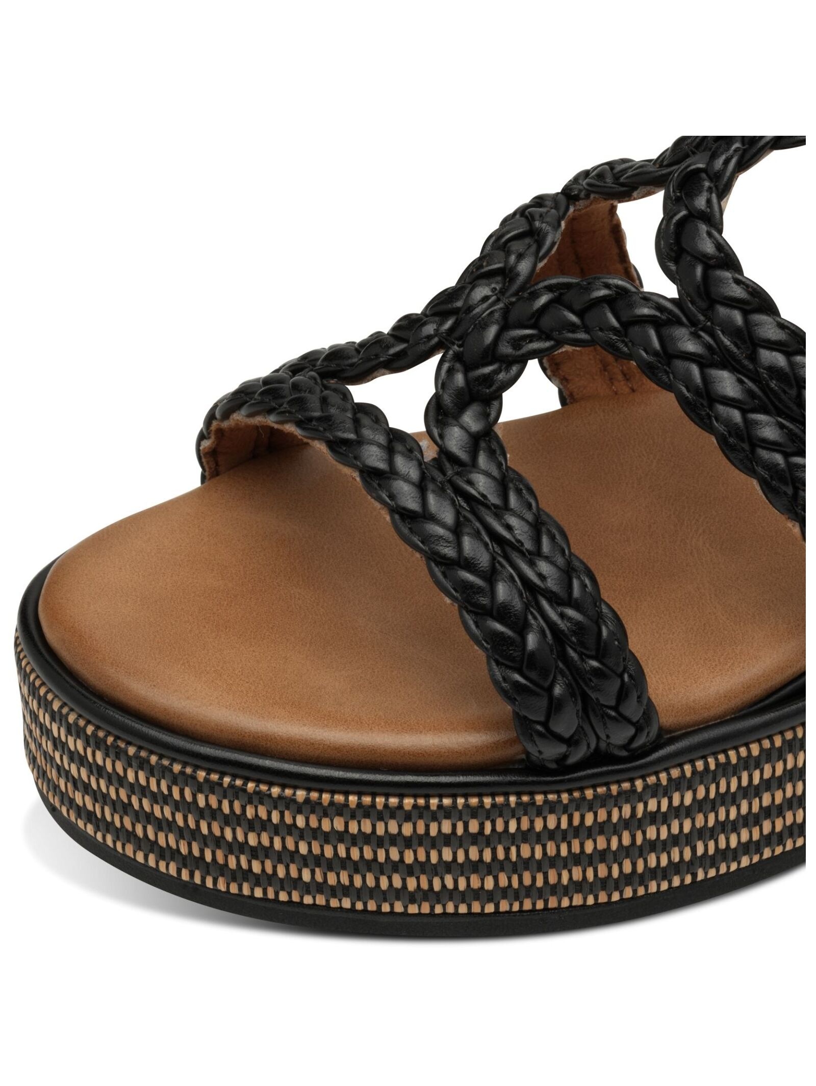 MARCO TOZZI Plateausandaletten »Marco Tozzi Sandalen Lederimitat«